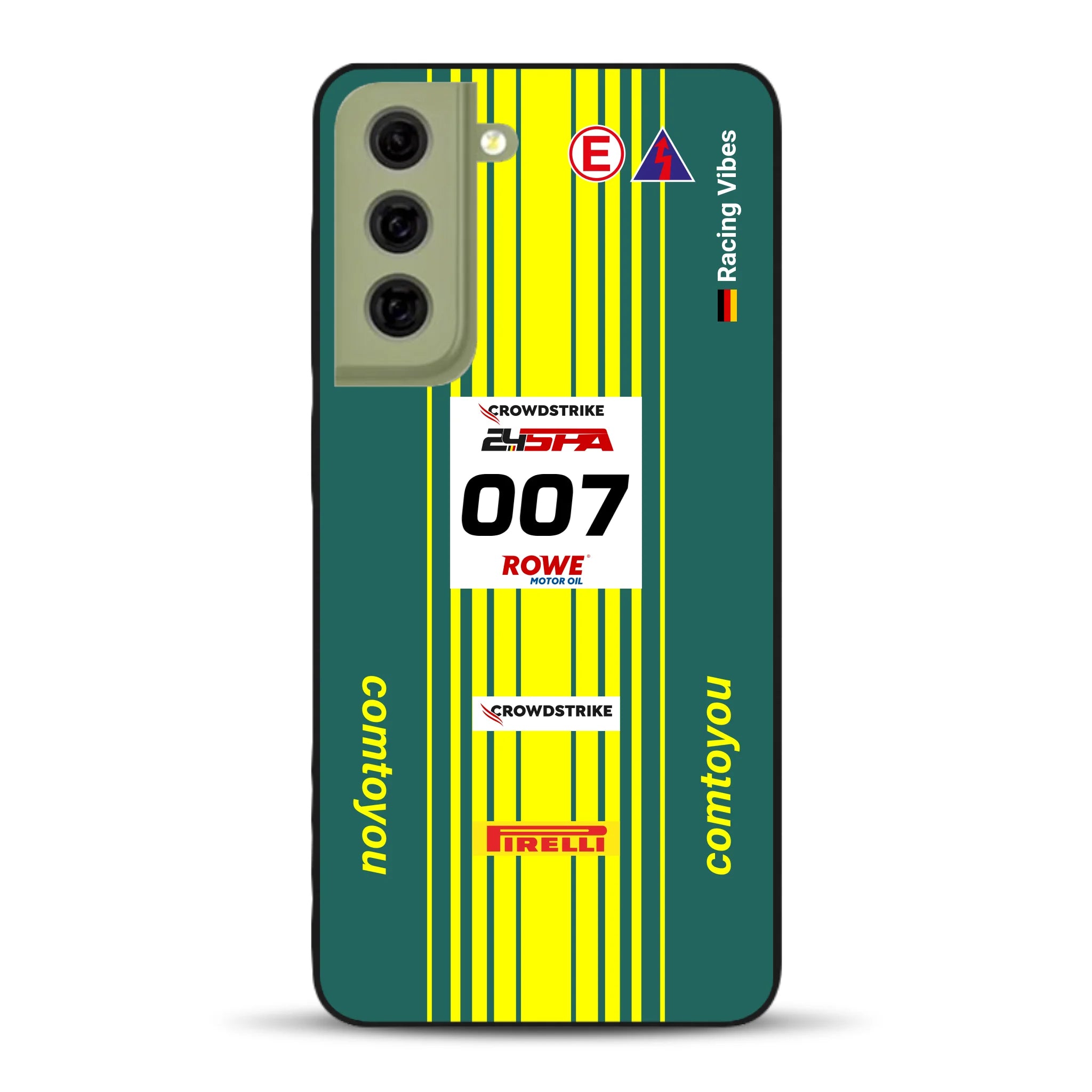 Vantage AMR GT3 Evo #007 Livery - Housse de téléphone portable personnalisée pour Samsung