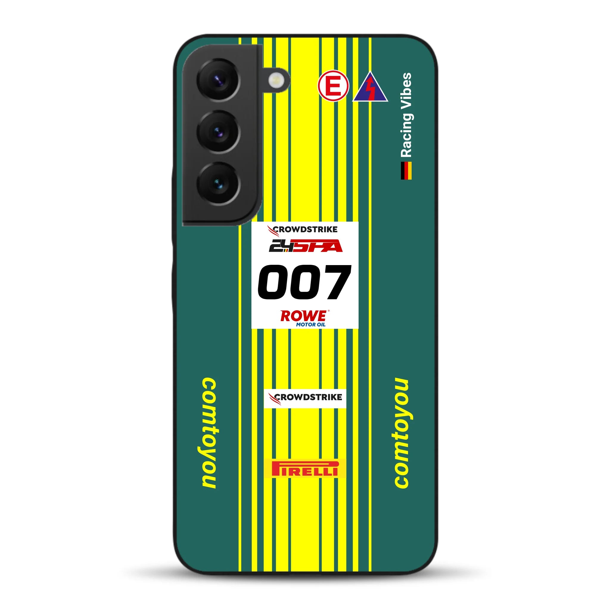 Vantage AMR GT3 Evo #007 Livery - Housse de téléphone portable personnalisée pour Samsung