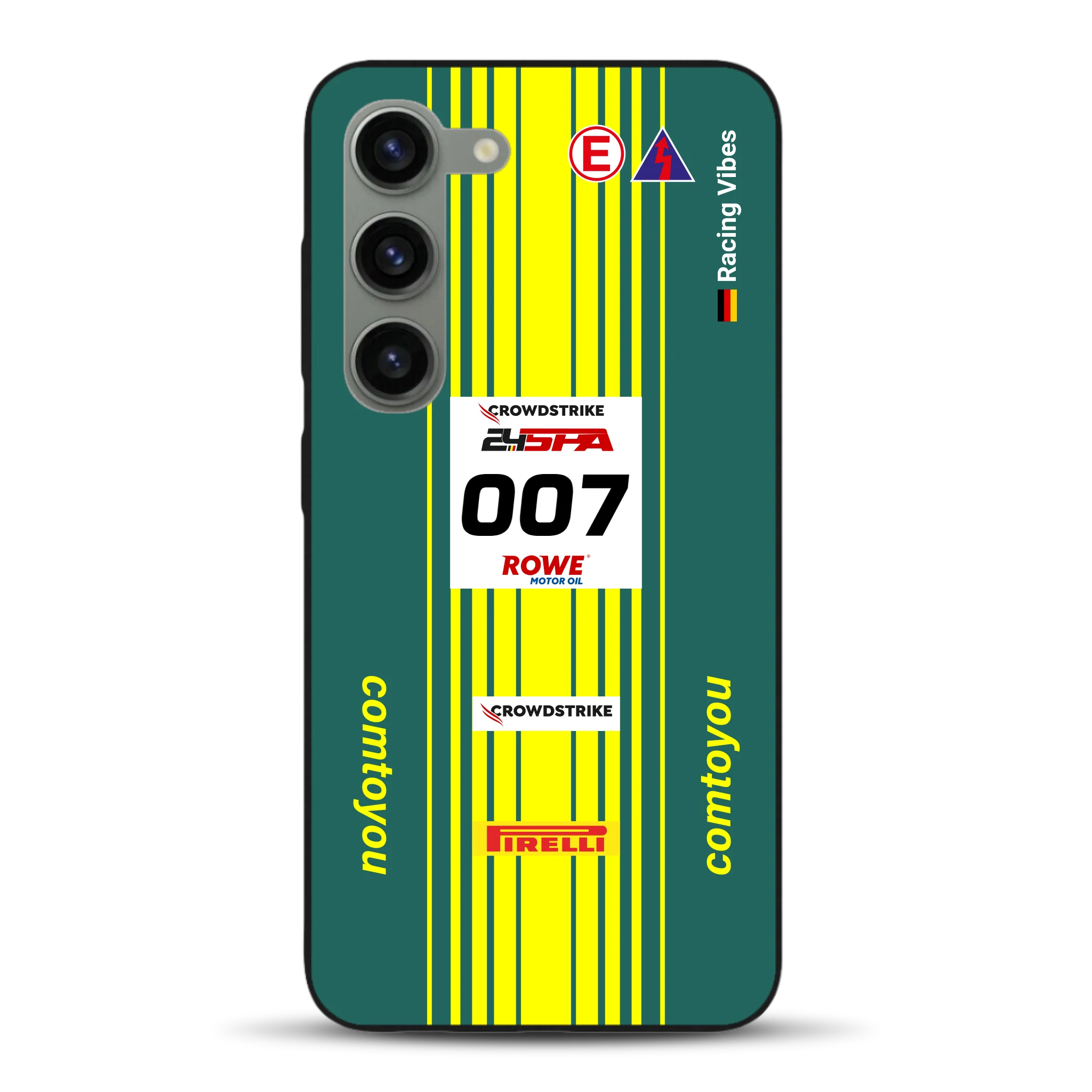 Vantage AMR GT3 Evo #007 Livery - Housse de téléphone portable personnalisée pour Samsung