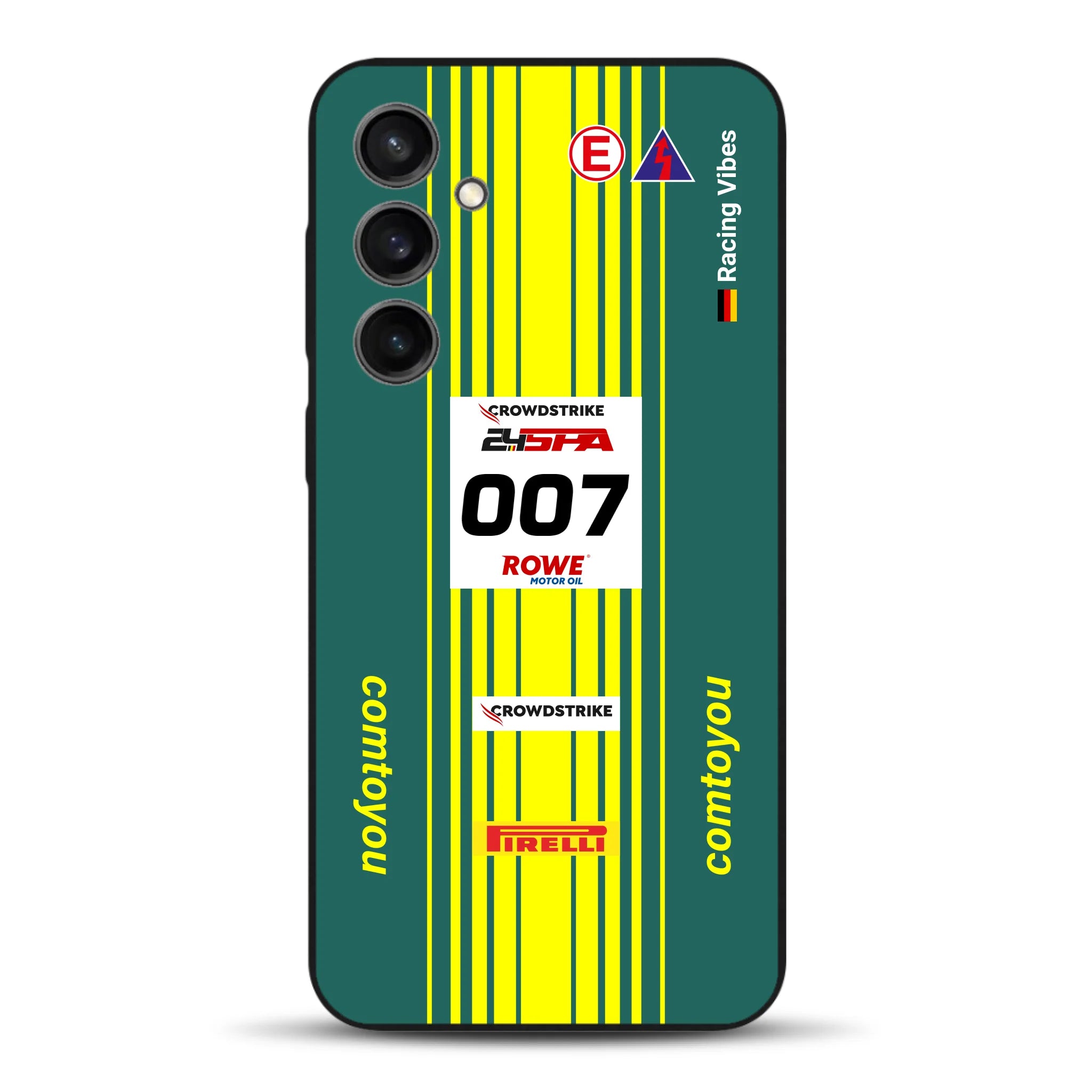 Vantage AMR GT3 Evo #007 Livery - Housse de téléphone portable personnalisée pour Samsung
