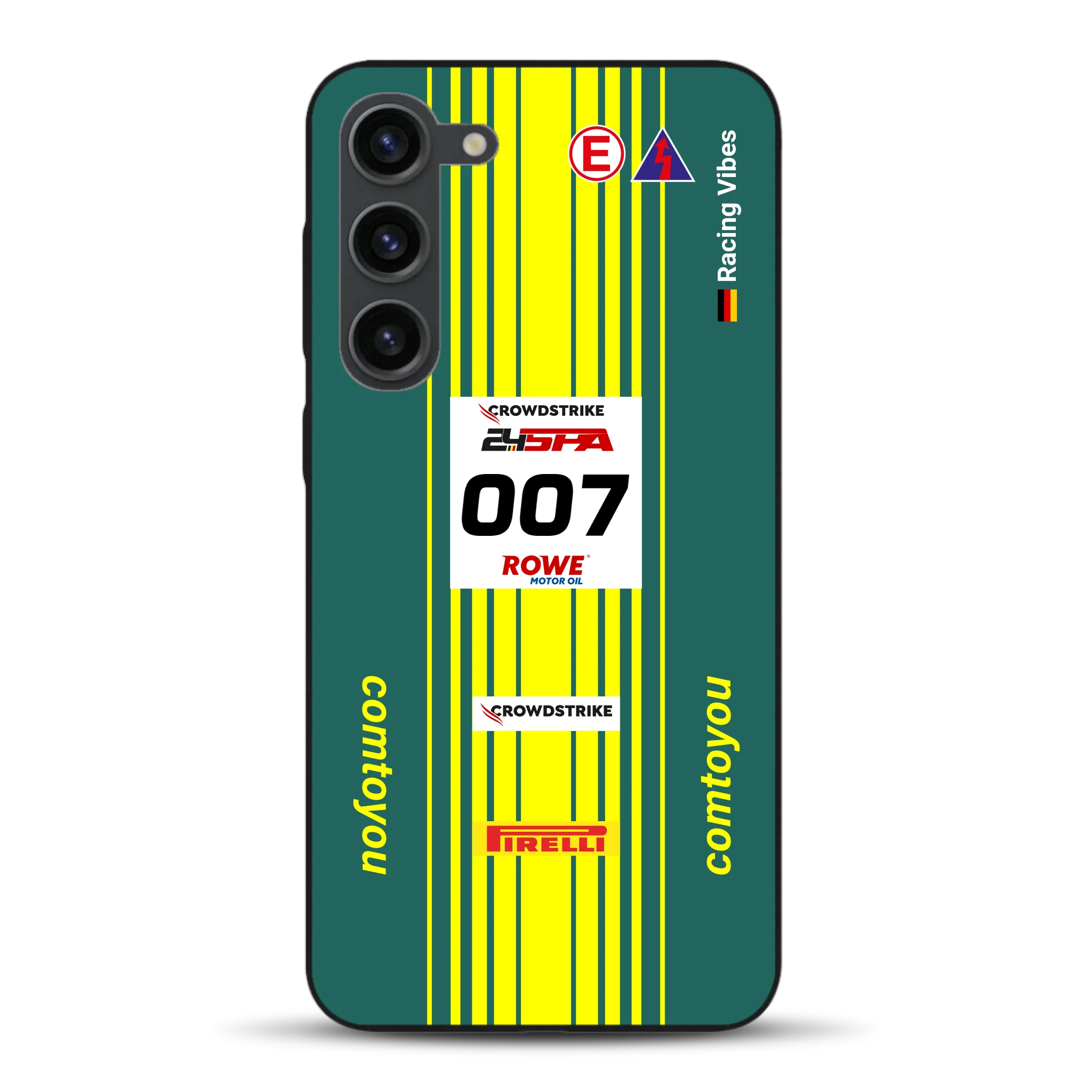 Vantage AMR GT3 Evo #007 Livery - Housse de téléphone portable personnalisée pour Samsung