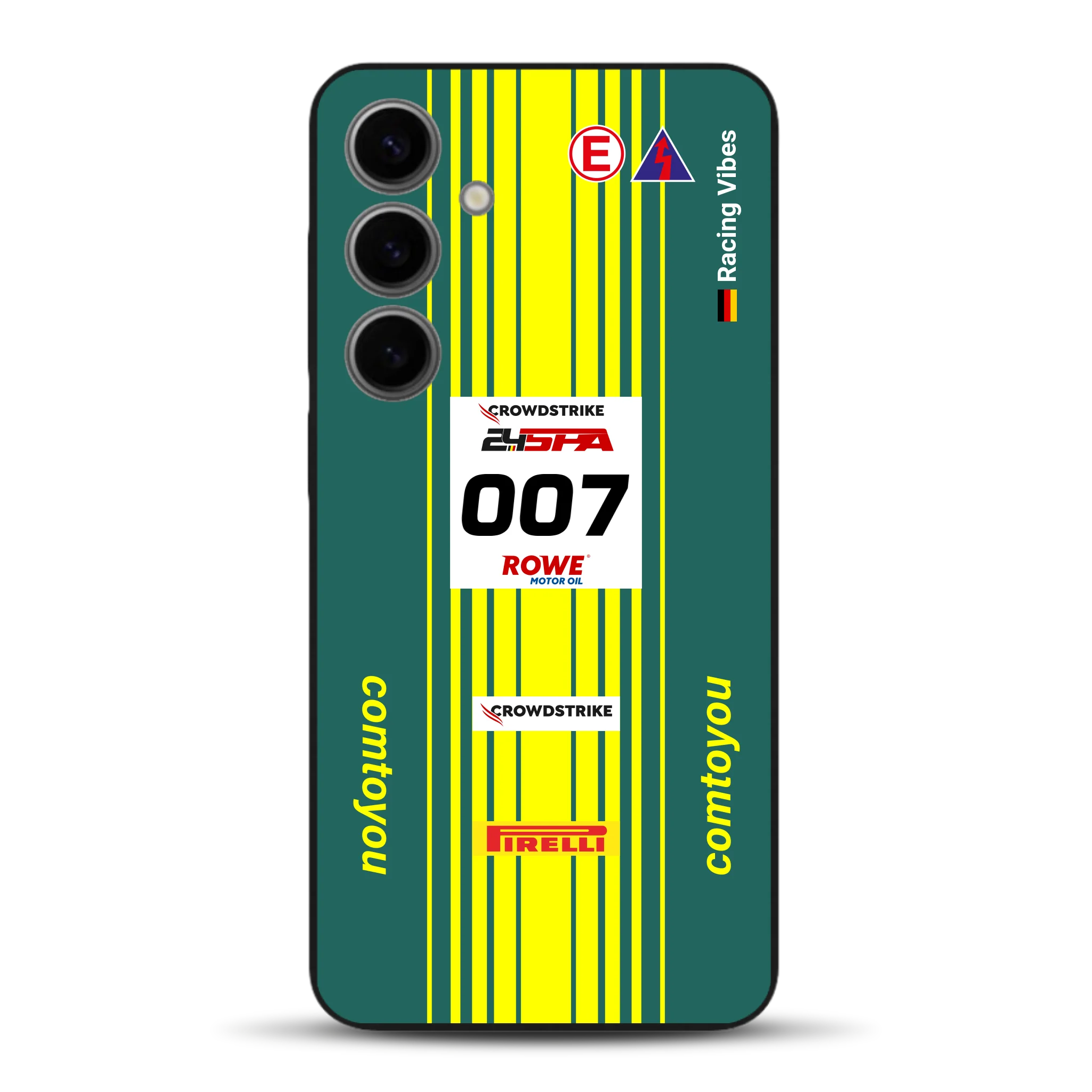 Vantage AMR GT3 Evo #007 Livery - Housse de téléphone portable personnalisée pour Samsung