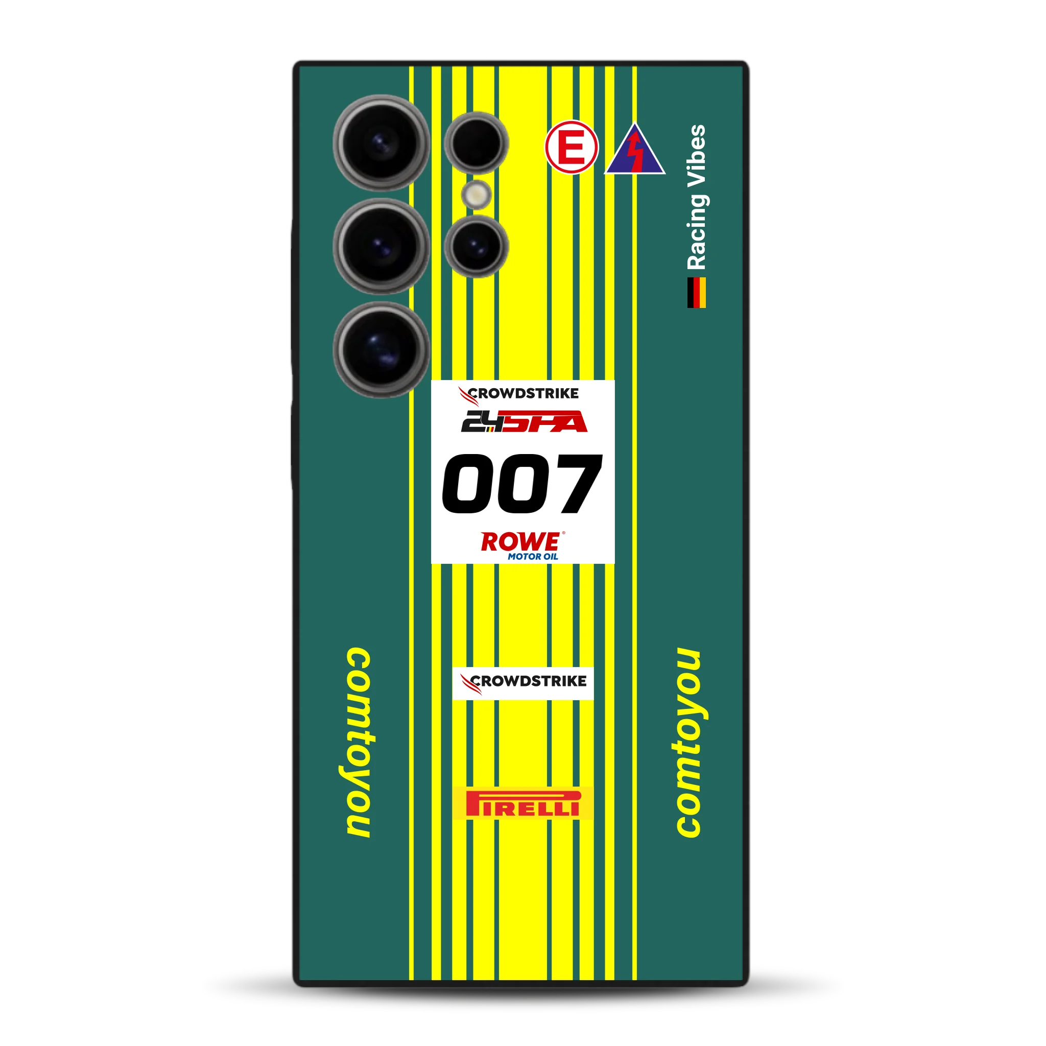 Vantage AMR GT3 Evo #007 Livery - Housse de téléphone portable personnalisée pour Samsung