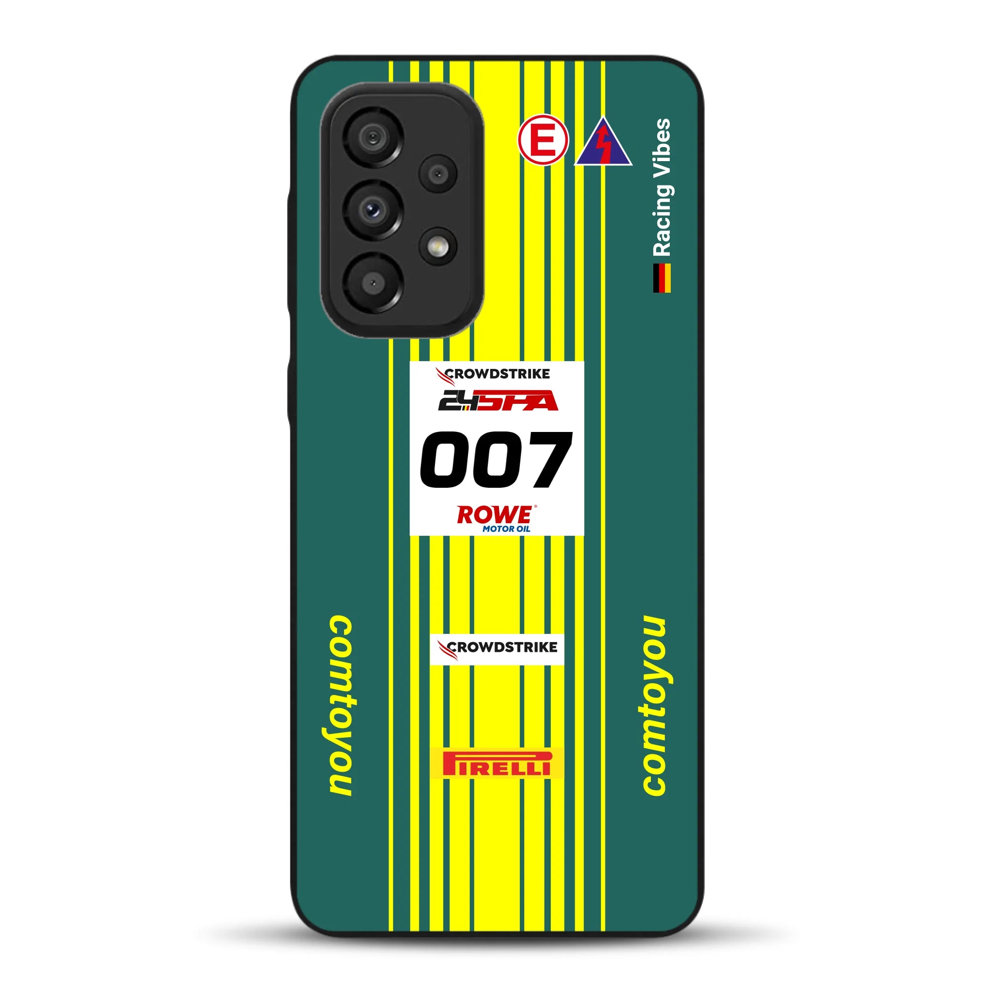 Vantage AMR GT3 Evo #007 Livery - Housse de téléphone portable personnalisée pour Samsung