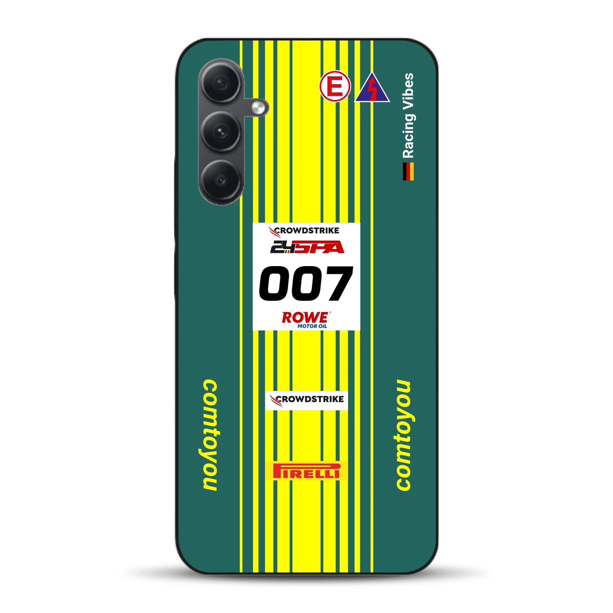 Vantage AMR GT3 Evo #007 Livery - Housse de téléphone portable personnalisée pour Samsung