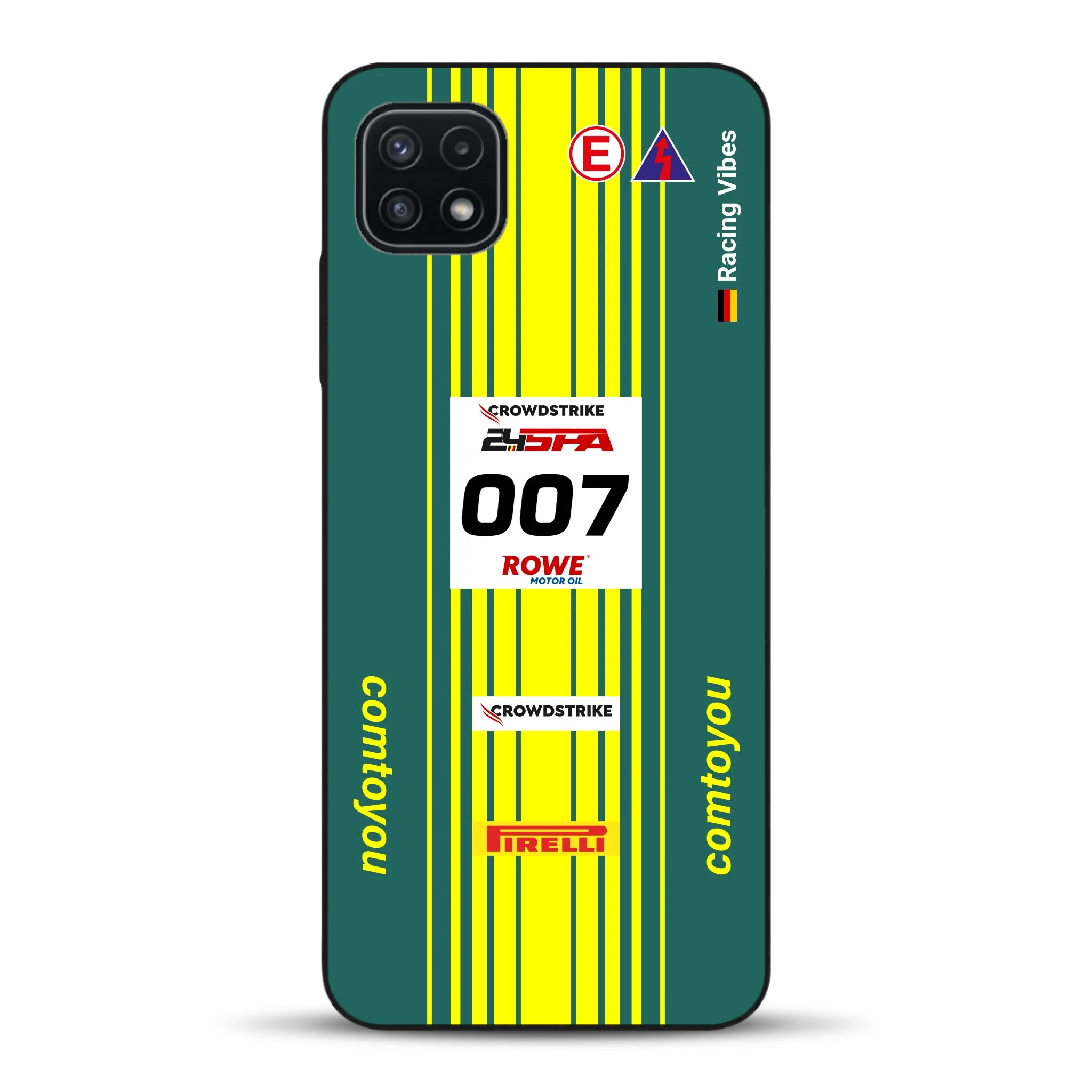 Vantage AMR GT3 Evo #007 Livery - Housse de téléphone portable personnalisée pour Samsung
