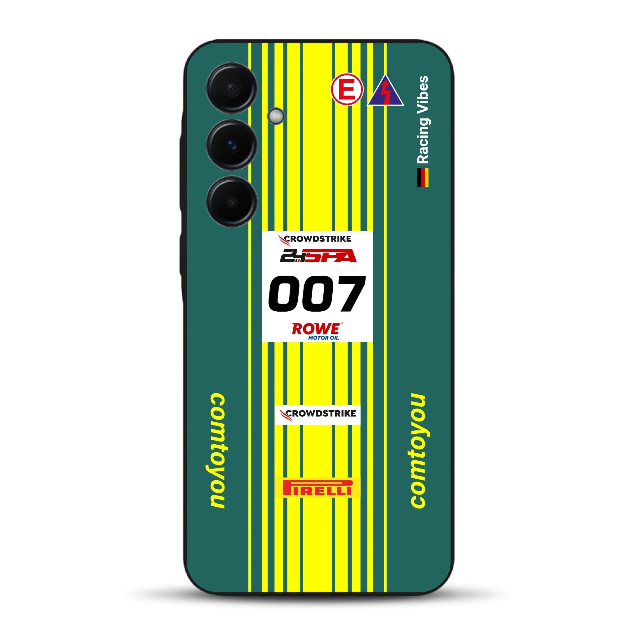 Vantage AMR GT3 Evo #007 Livery - Housse de téléphone portable personnalisée pour Samsung