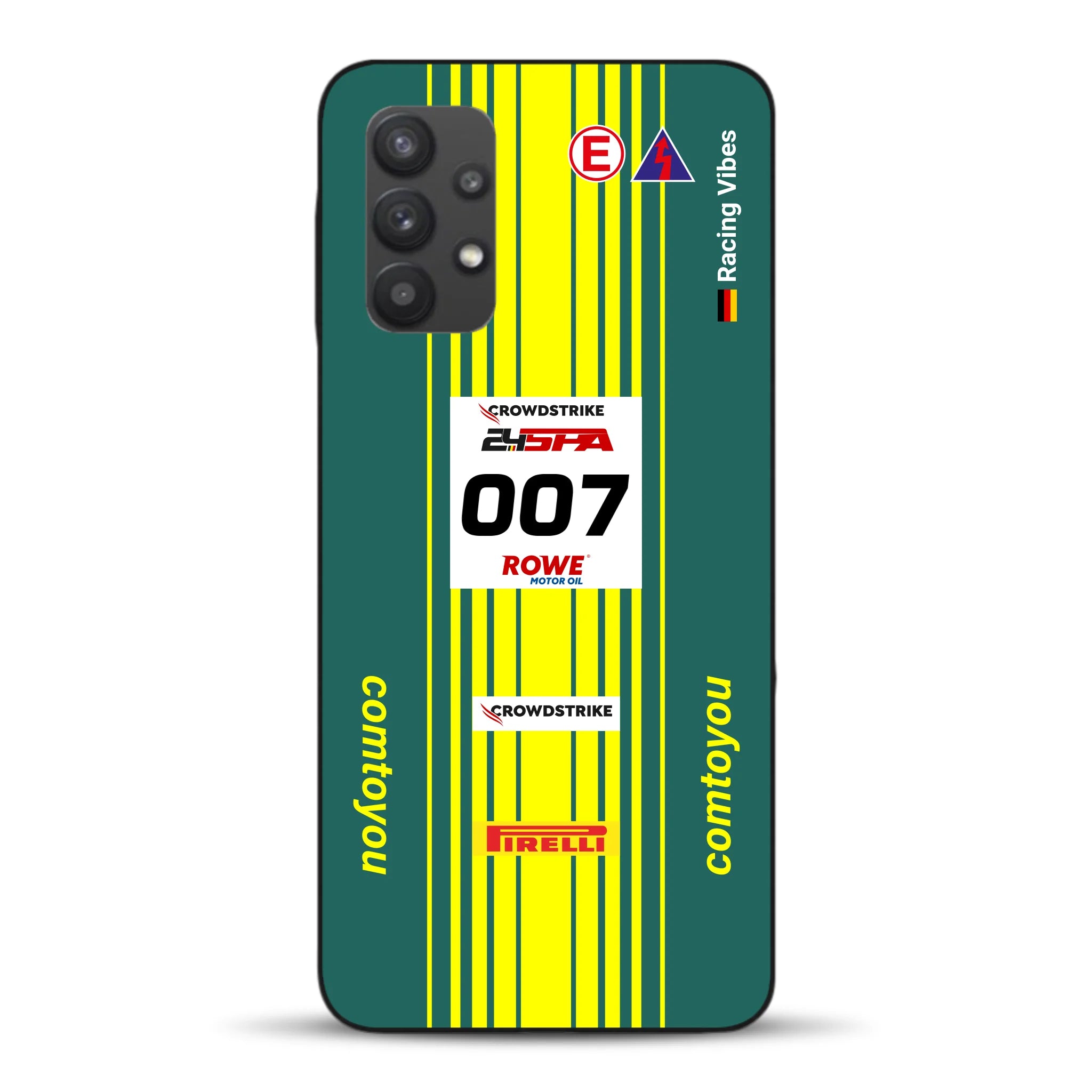 Vantage AMR GT3 Evo #007 Livery - Housse de téléphone portable personnalisée pour Samsung