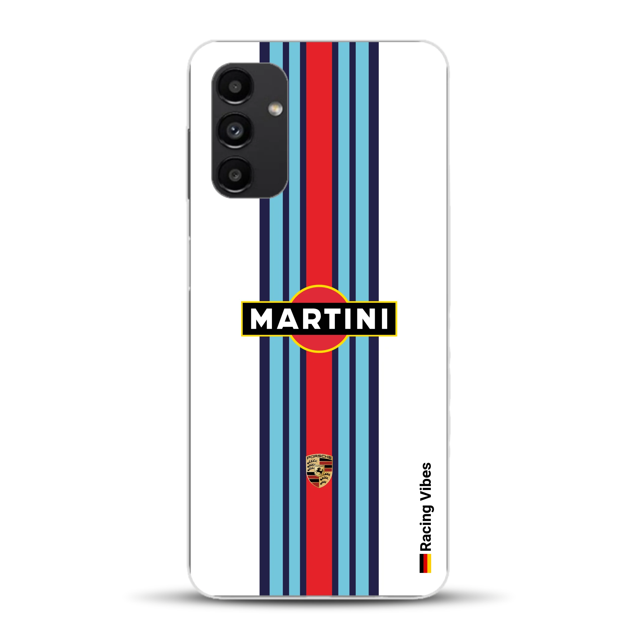 Martini Porsche Livery #1 - Individuelle Handyhülle für Samsung