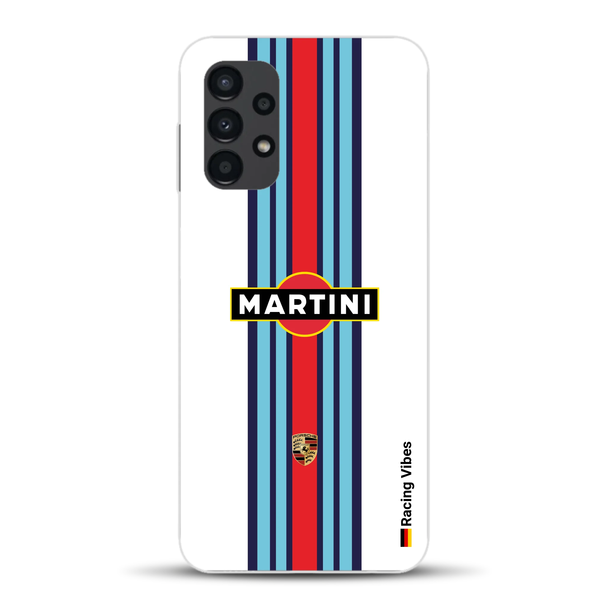 Martini Porsche Livery #1 - Individuelle Handyhülle für Samsung