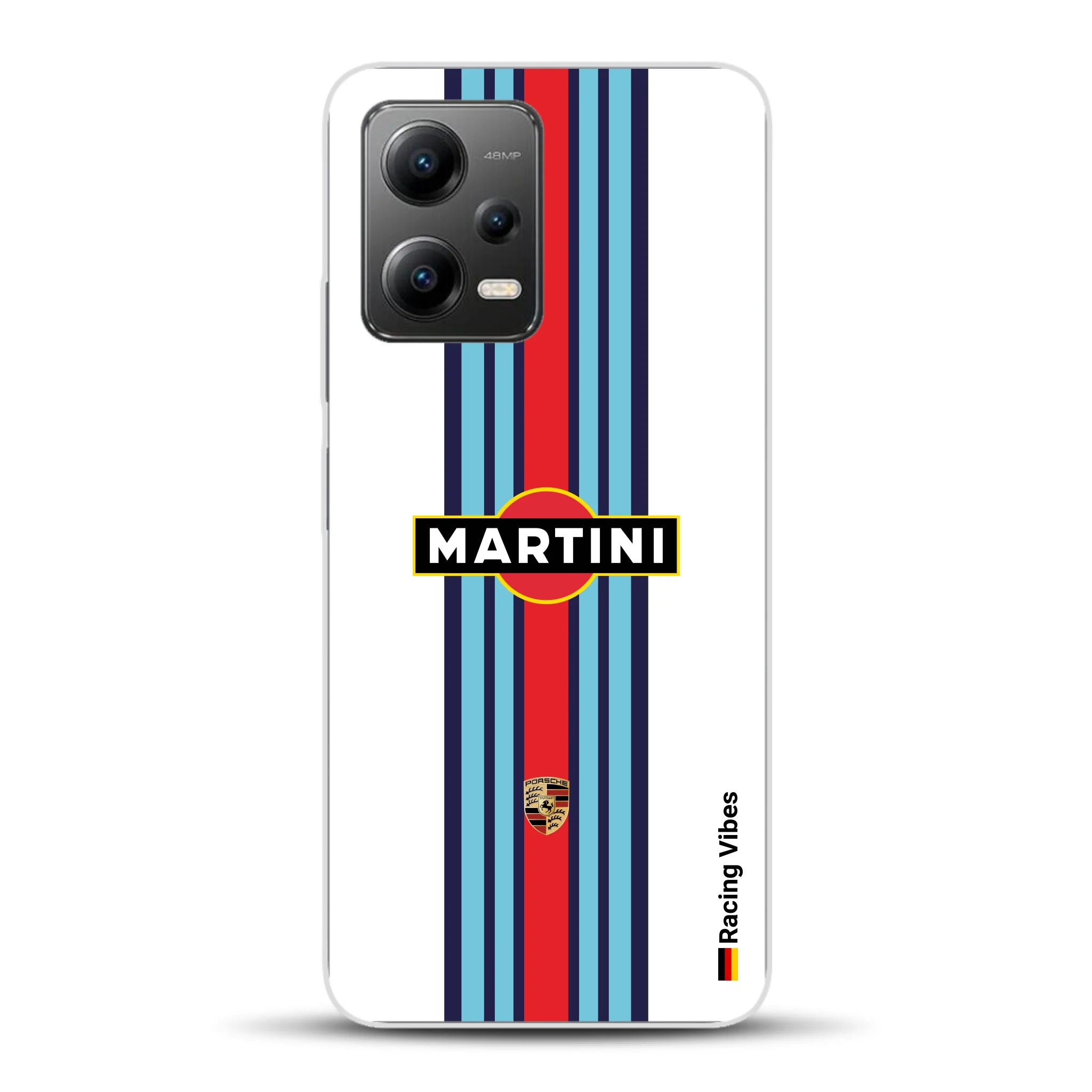 Martini Porsche Livery #1 - Custodia per cellulare personalizzata per Xiaomi