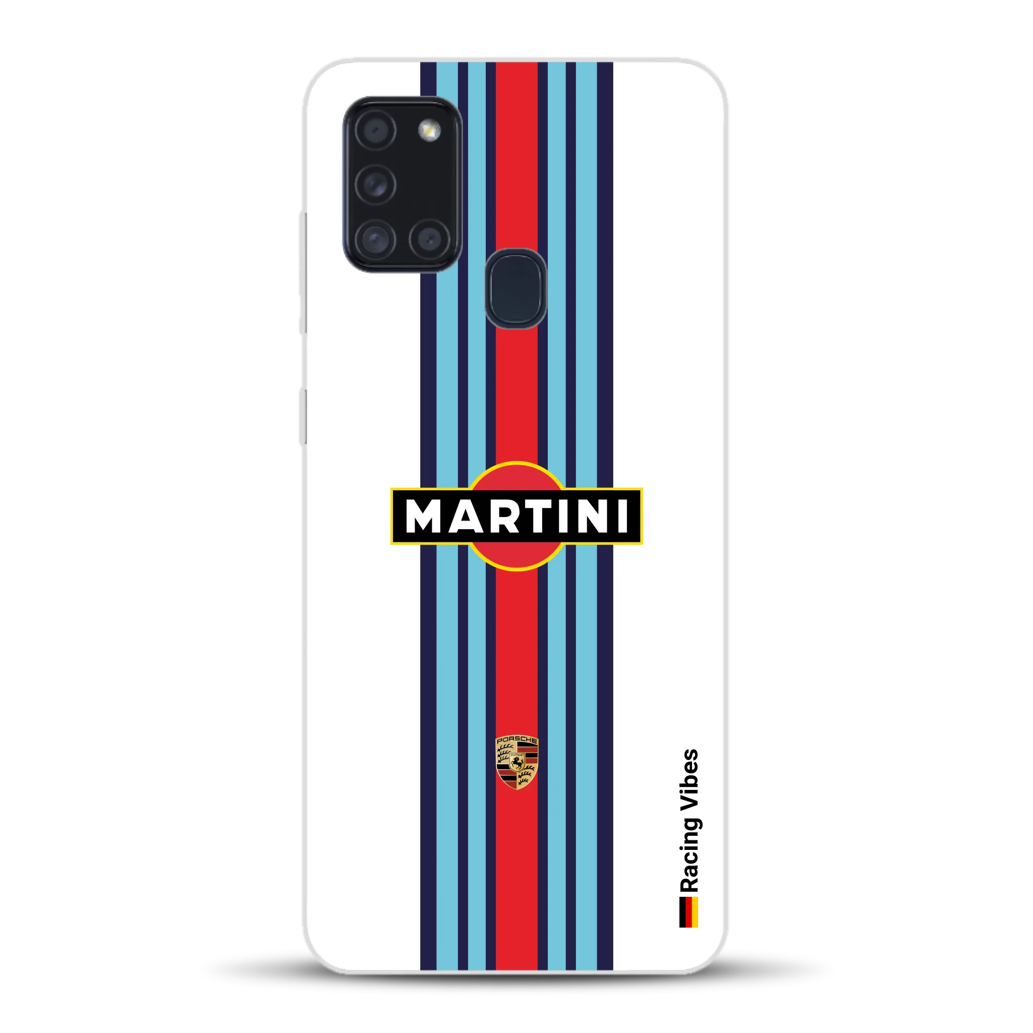 Martini Porsche Livery #1 - Individuelle Handyhülle für Samsung