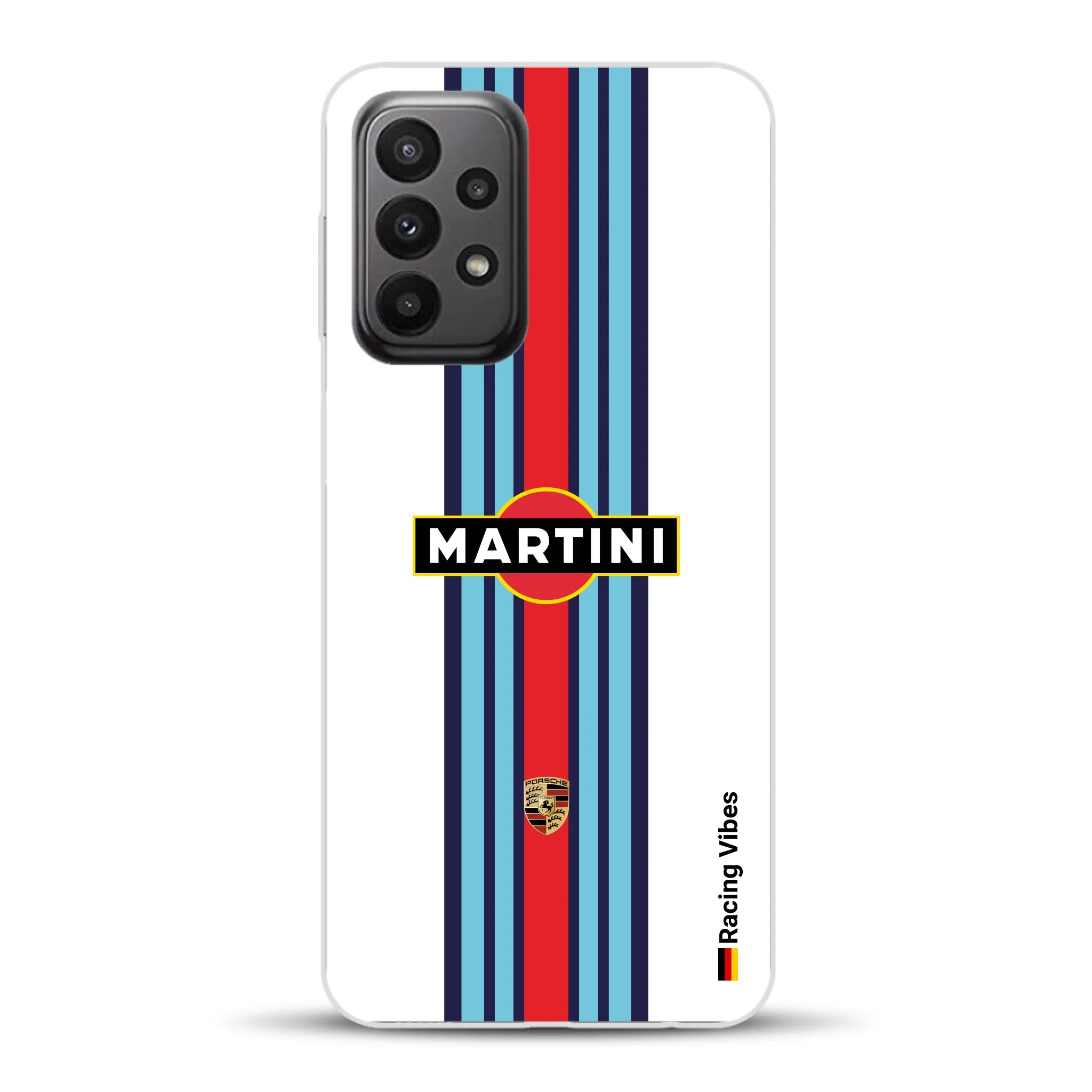Martini Porsche Livery #1 - Individuelle Handyhülle für Samsung