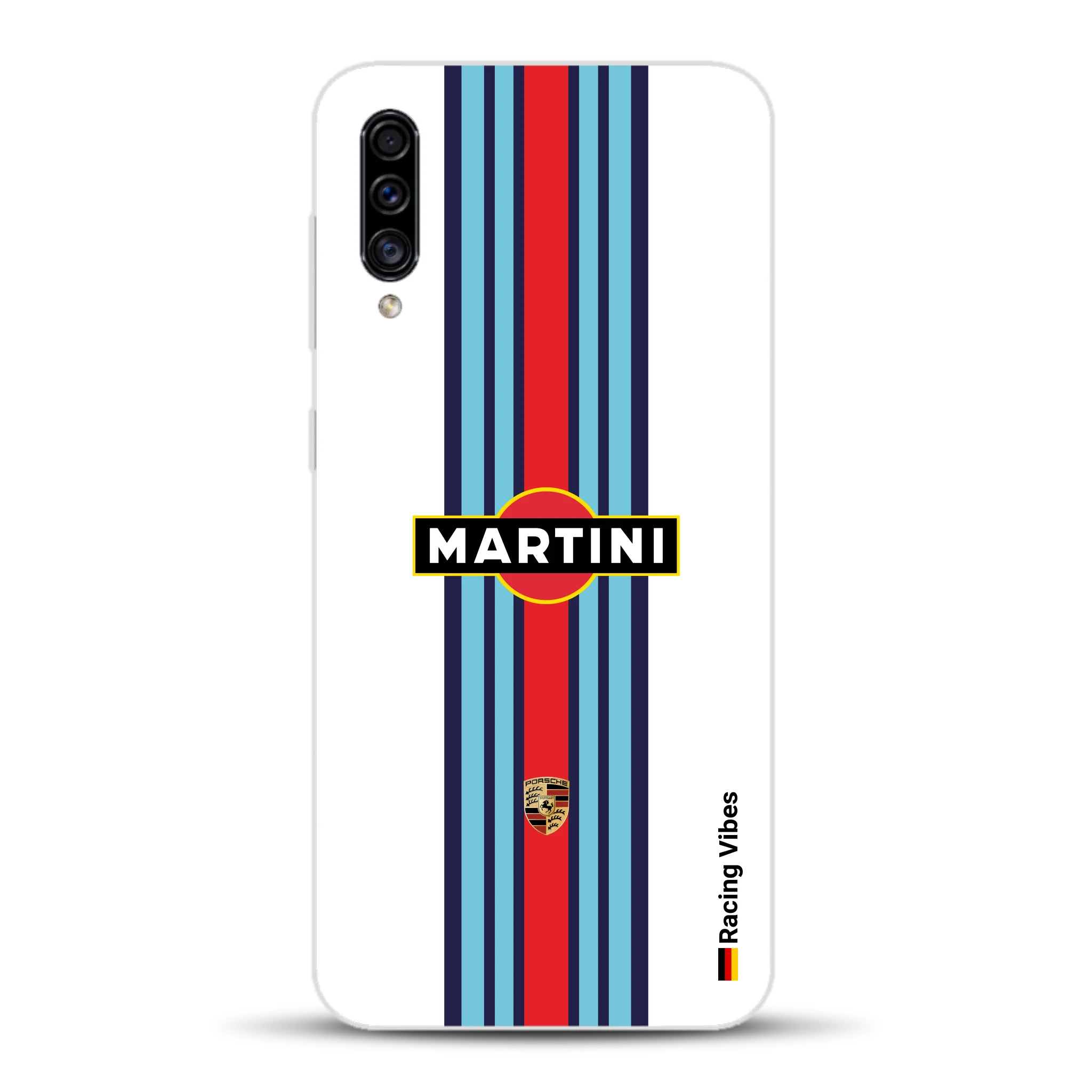Martini Porsche Livery #1 - Individuelle Handyhülle für Samsung