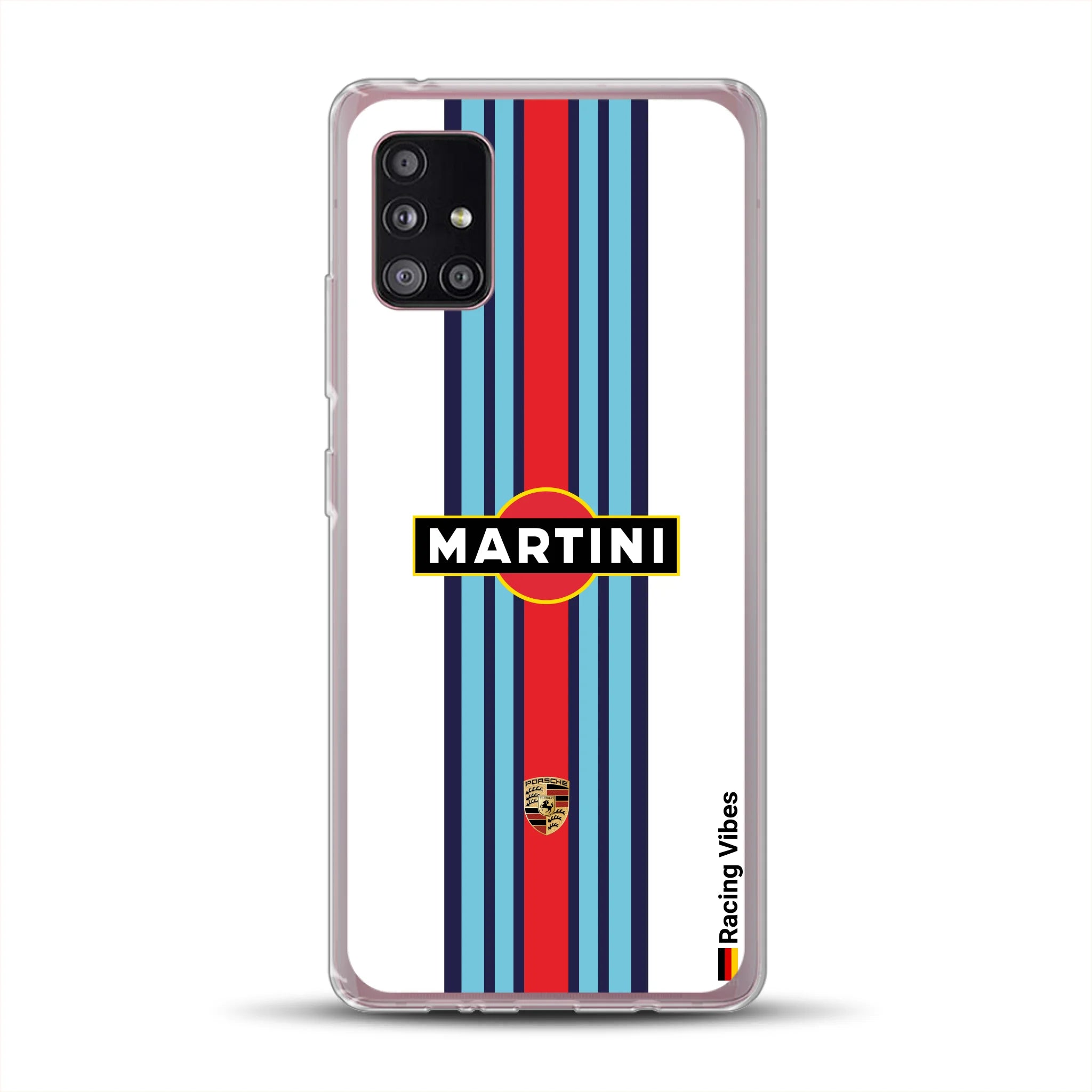 Martini Porsche Livery #1 - Individuelle Handyhülle für Samsung