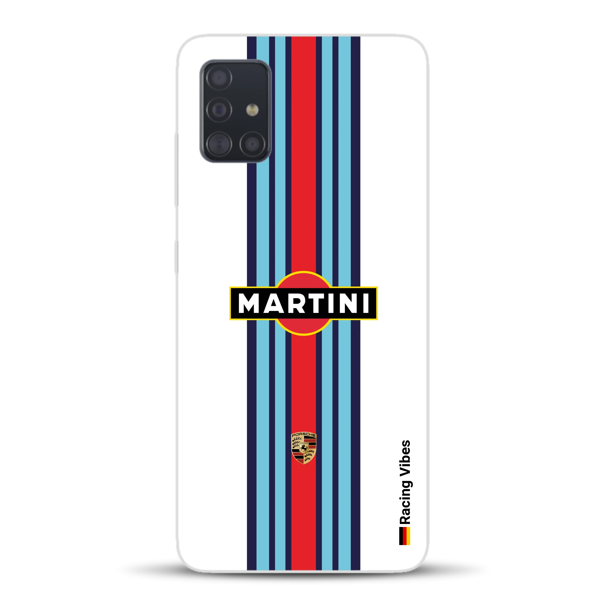 Martini Porsche Livery #1 - Individuelle Handyhülle für Samsung