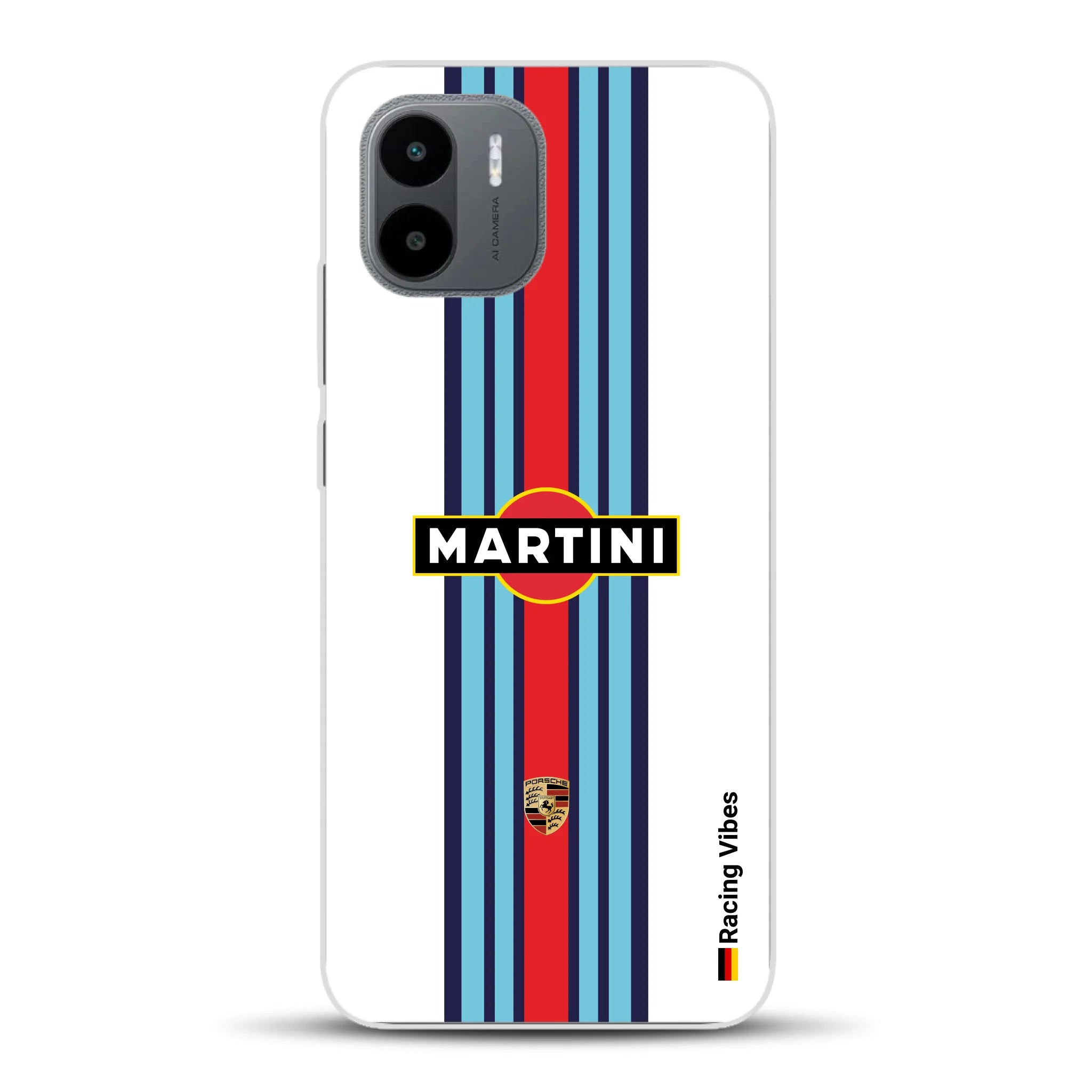 Martini Porsche Livery #1 - Custodia per cellulare personalizzata per Xiaomi