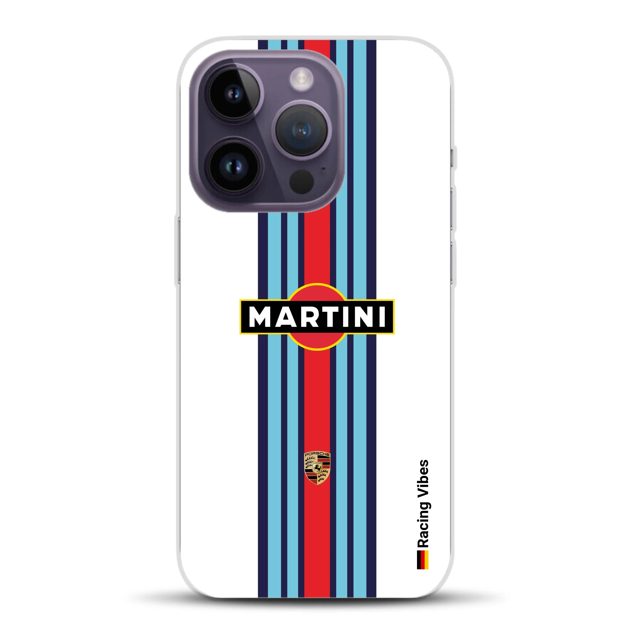 Martini Porsche Livery #1 - Custom phone case for iPhone