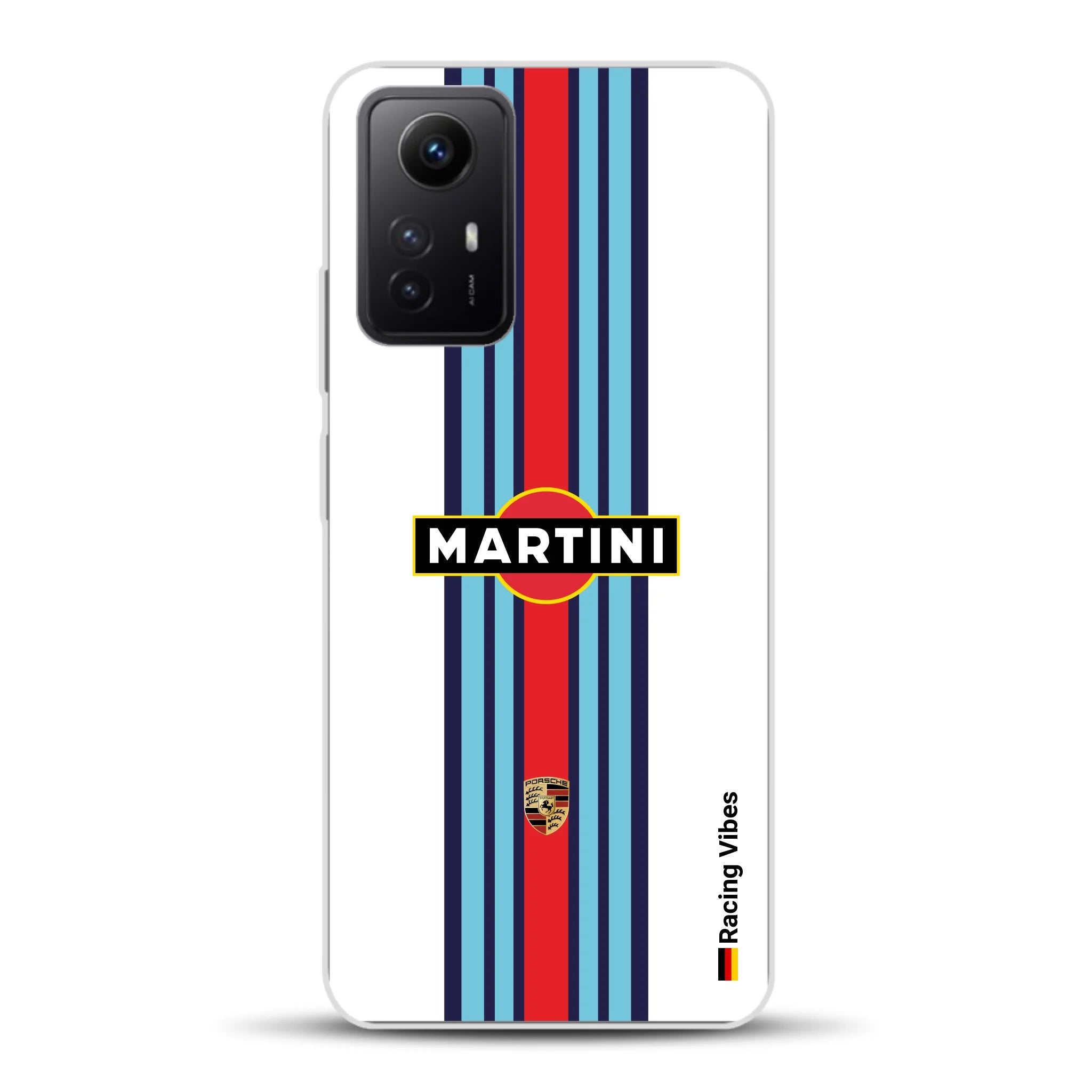 Martini Porsche Livery #1 - Custodia per cellulare personalizzata per Xiaomi