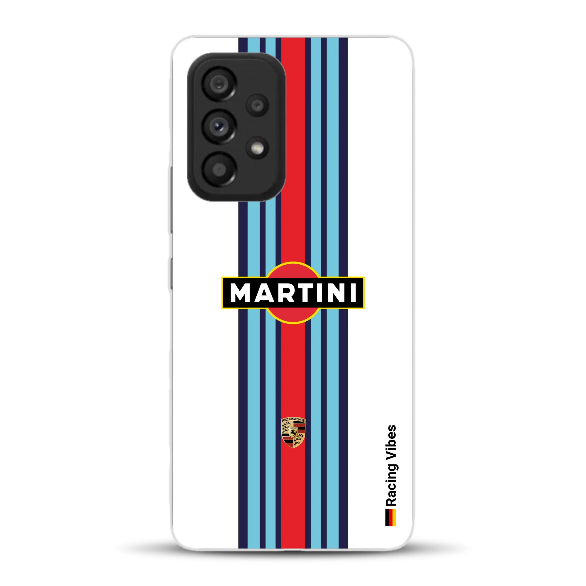 Martini Porsche Livery #1 - Individuelle Handyhülle für Samsung