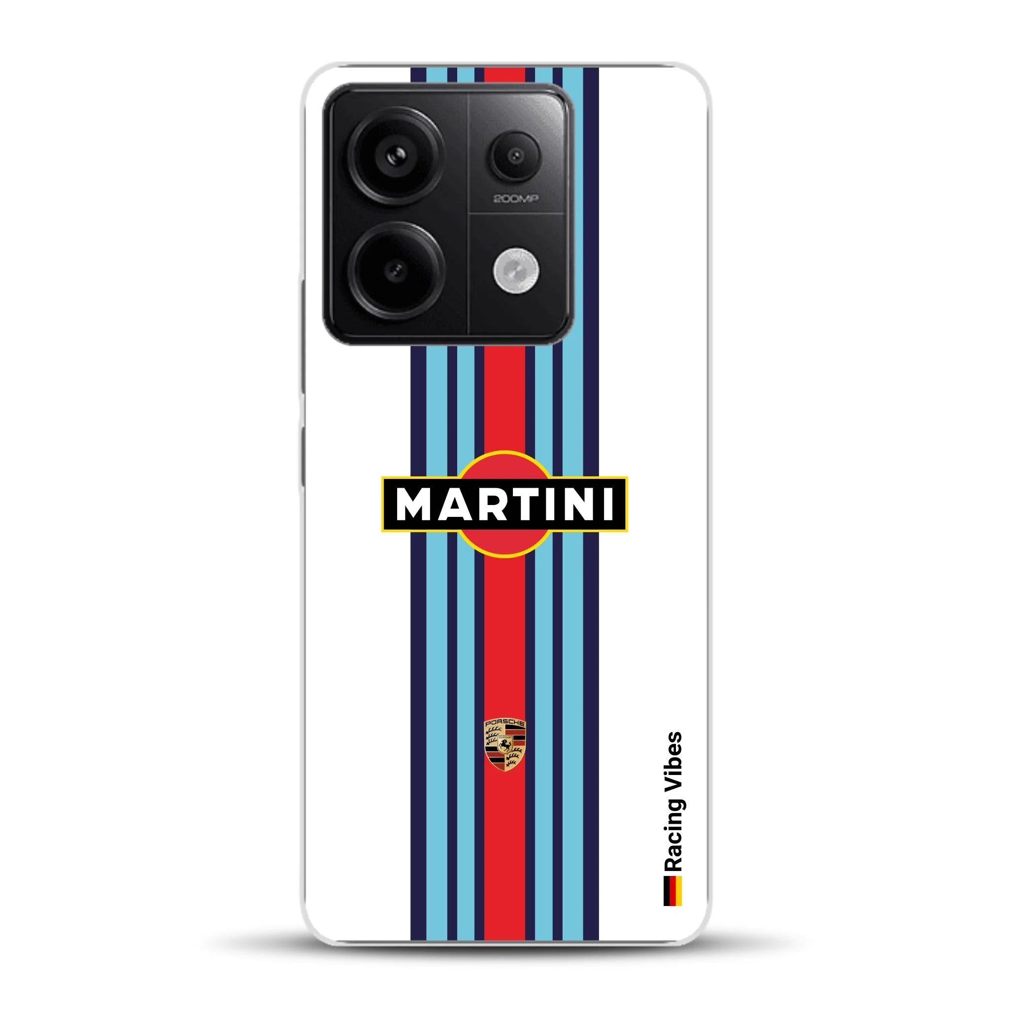 Martini Porsche Livery #1 - Custodia per cellulare personalizzata per Xiaomi