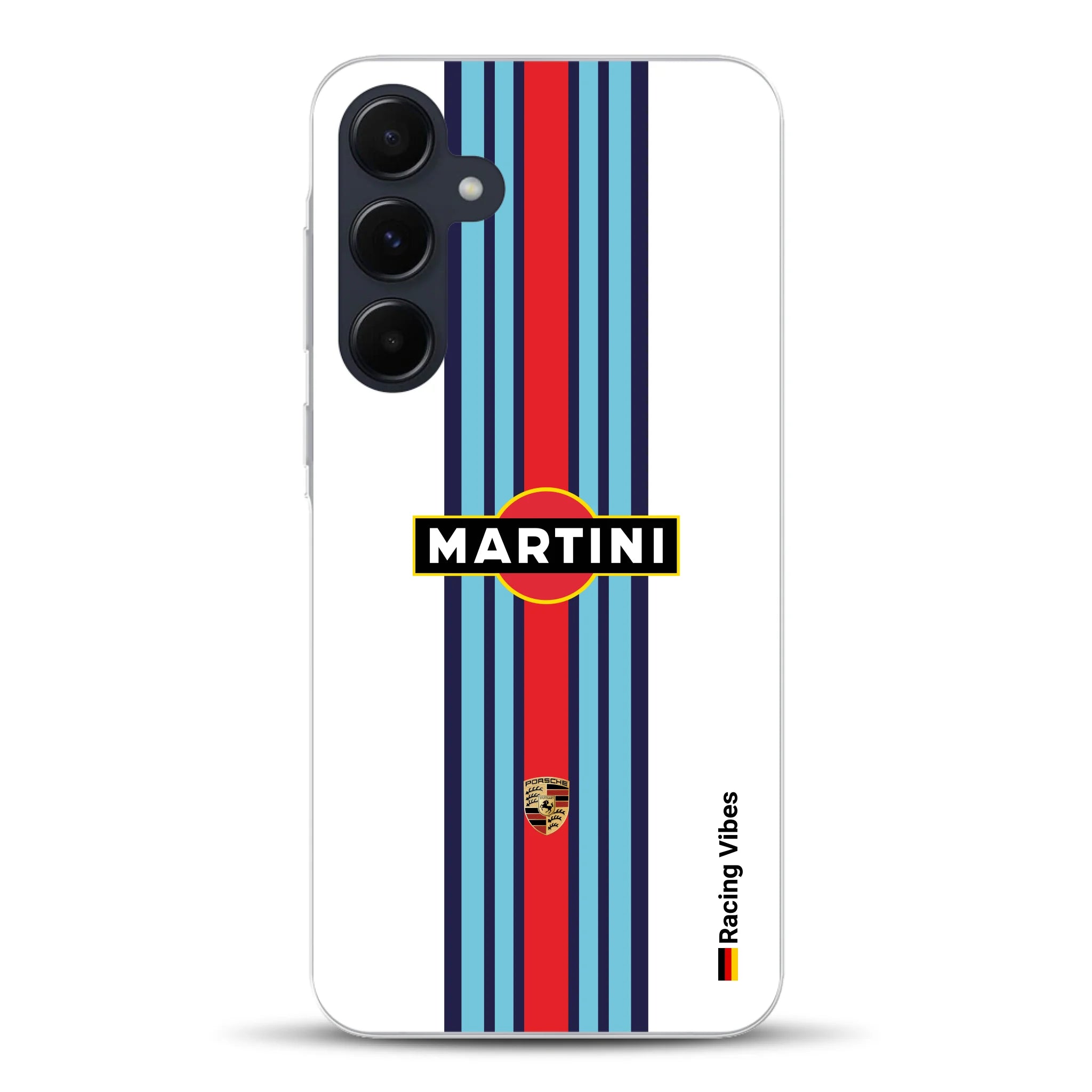 Martini Porsche Livery #1 - Individuelle Handyhülle für Samsung