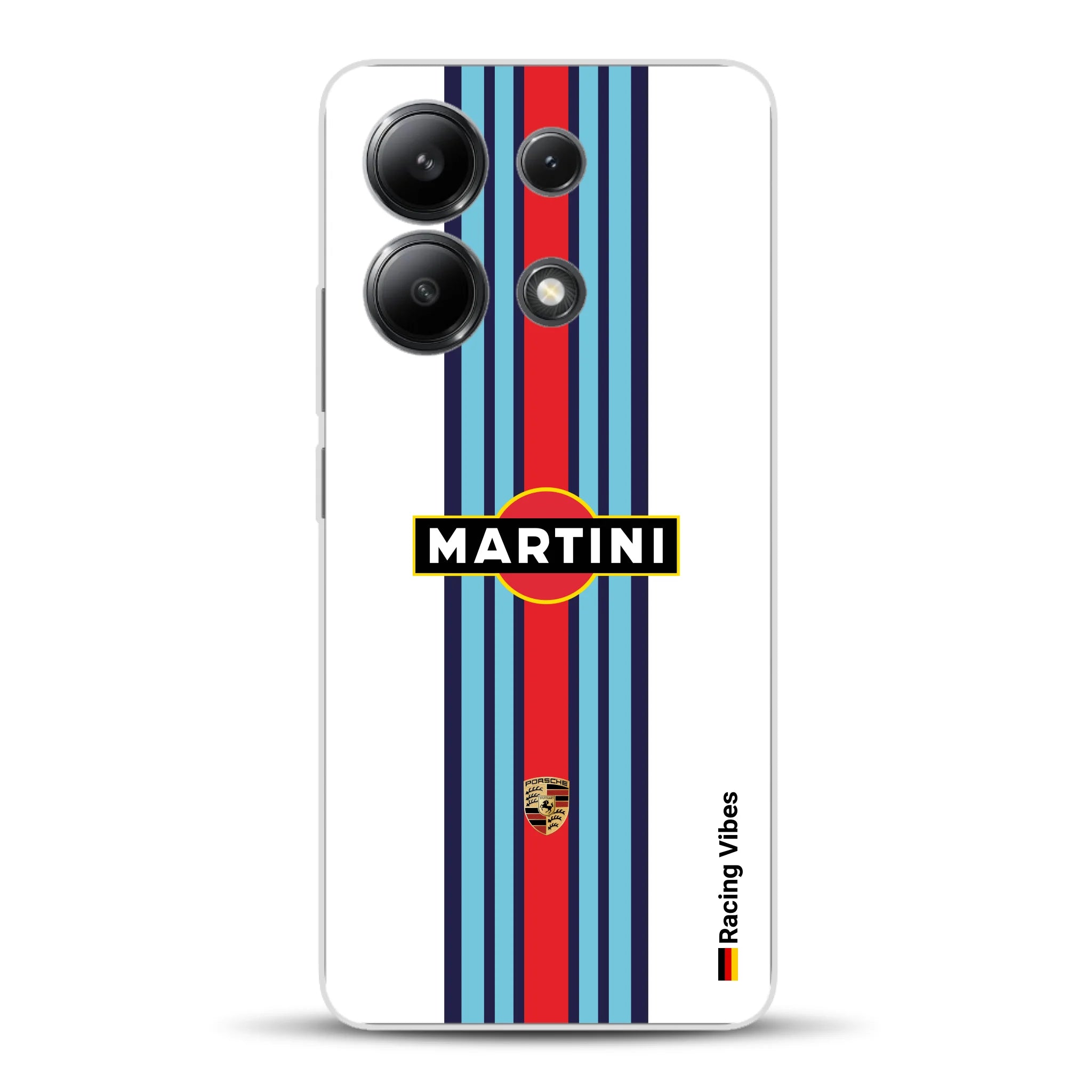 Martini Porsche Livery #1 - Custodia per cellulare personalizzata per Xiaomi