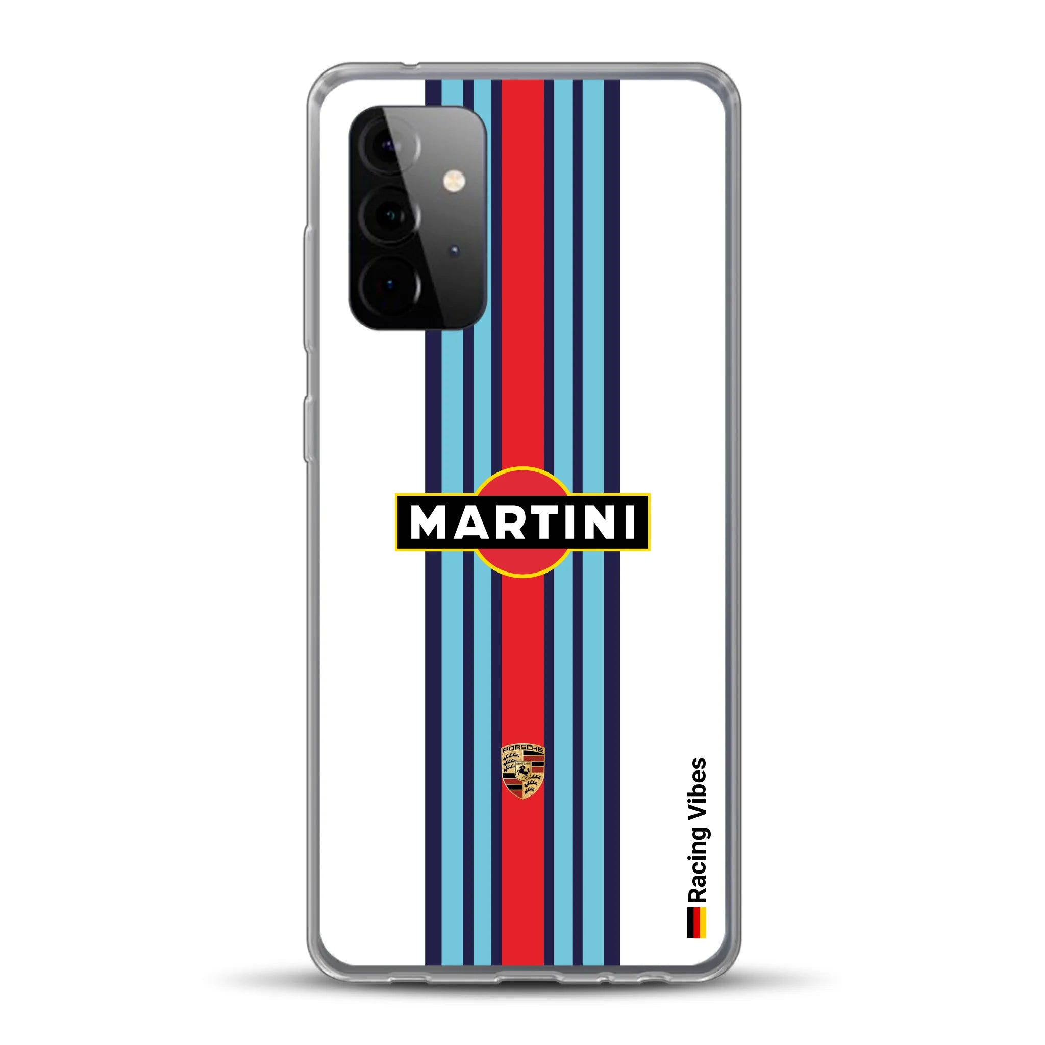 Martini Porsche Livery #1 - Individuelle Handyhülle für Samsung