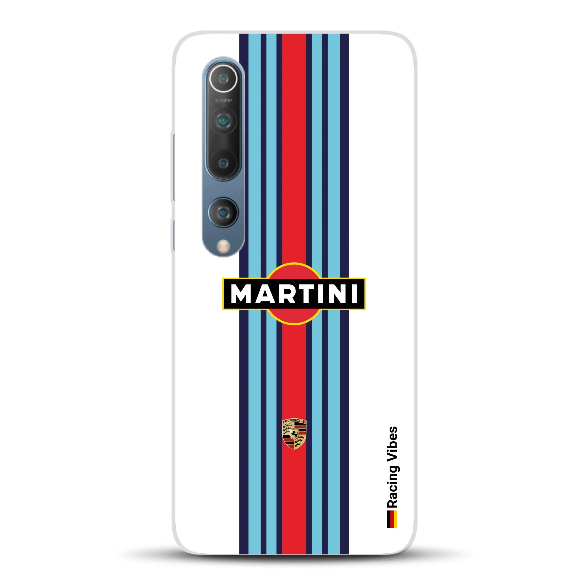 Martini Porsche Livery #1 - Custodia per cellulare personalizzata per Xiaomi