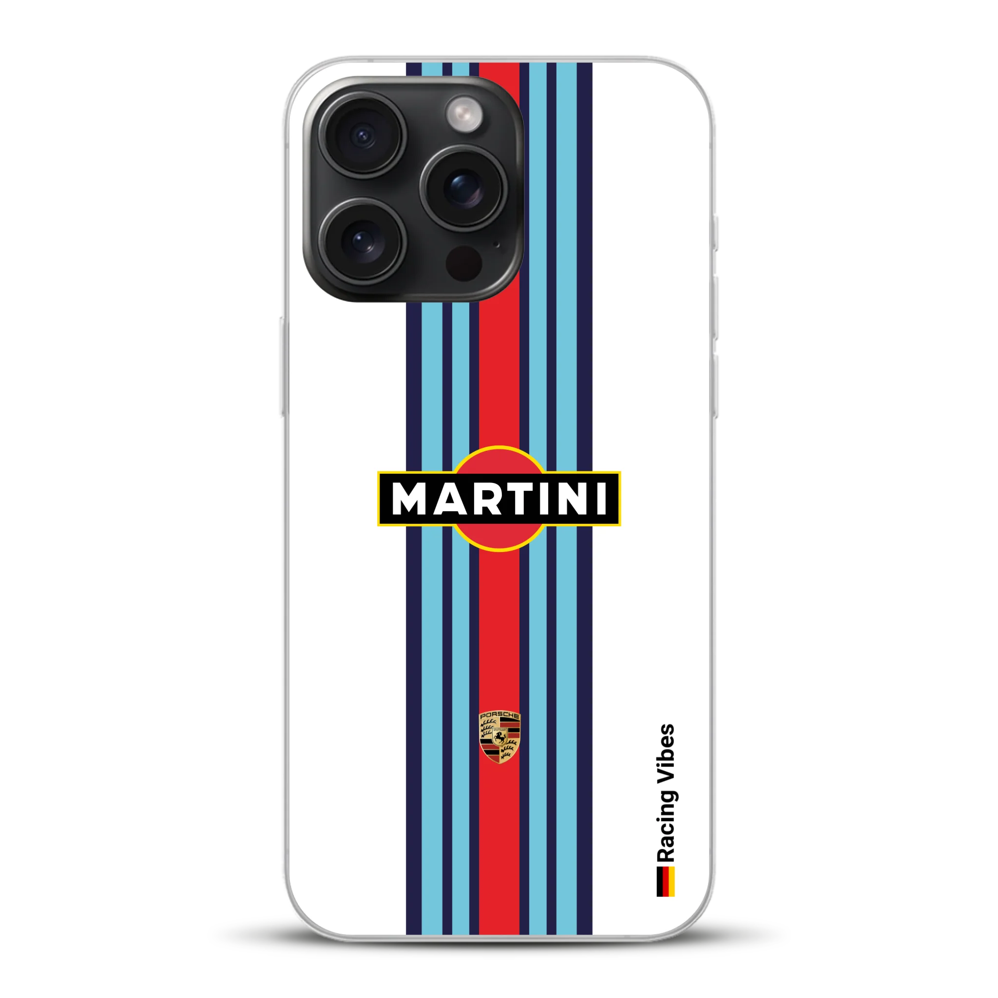 Martini Porsche Livery #1 - Custom phone case for iPhone