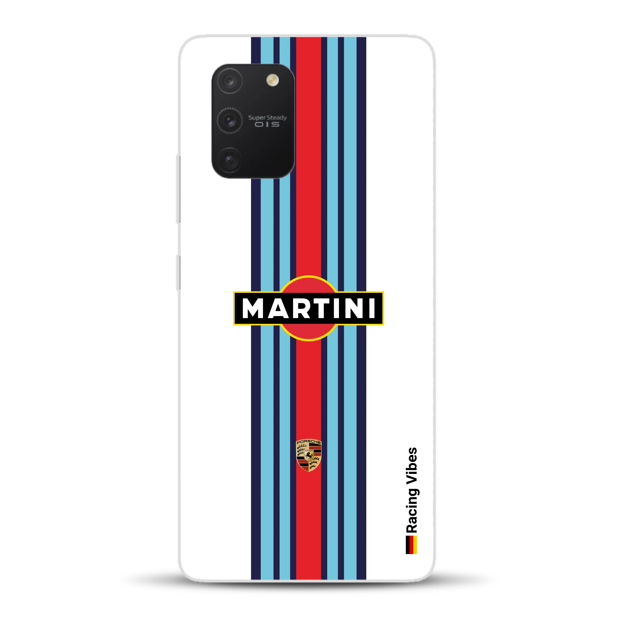 Martini Porsche Livery #1 - Individuelle Handyhülle für Samsung