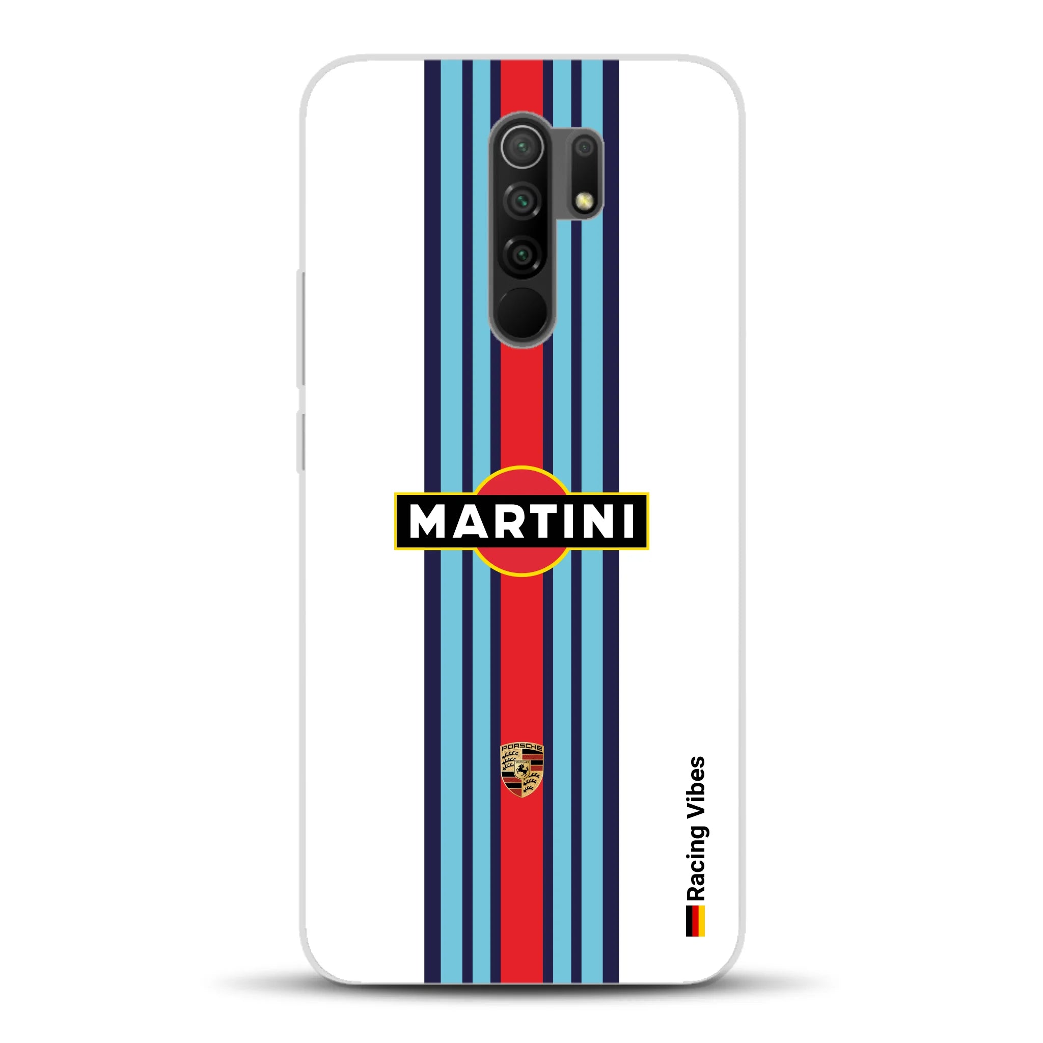 Martini Porsche Livery #1 - Custodia per cellulare personalizzata per Xiaomi