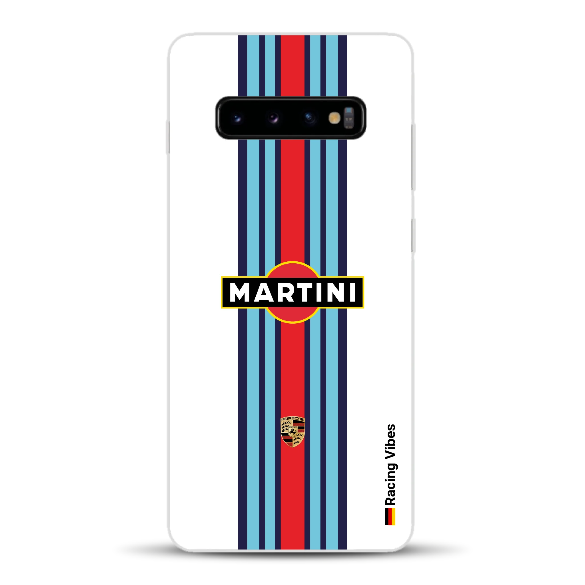 Martini Porsche Livery #1 - Individuelle Handyhülle für Samsung
