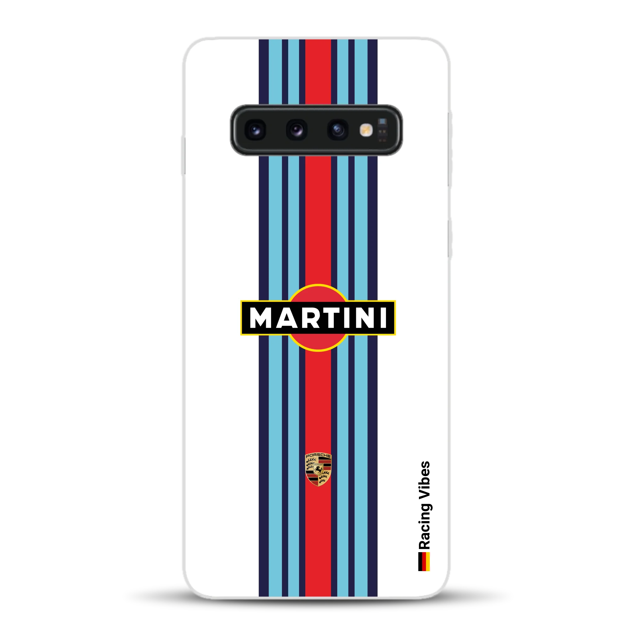 Martini Porsche Livery #1 - Individuelle Handyhülle für Samsung
