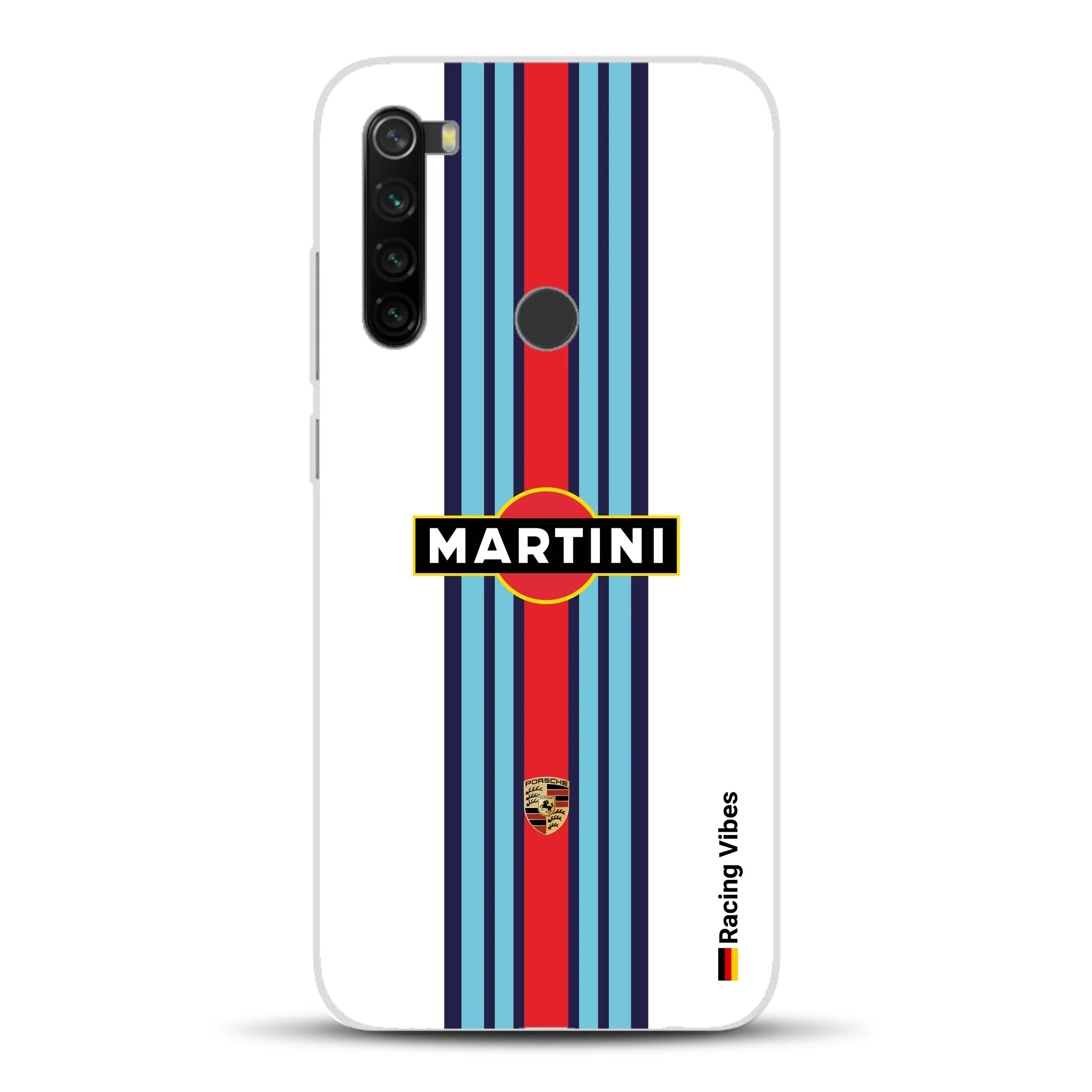 Martini Porsche Livery #1 - Custodia per cellulare personalizzata per Xiaomi