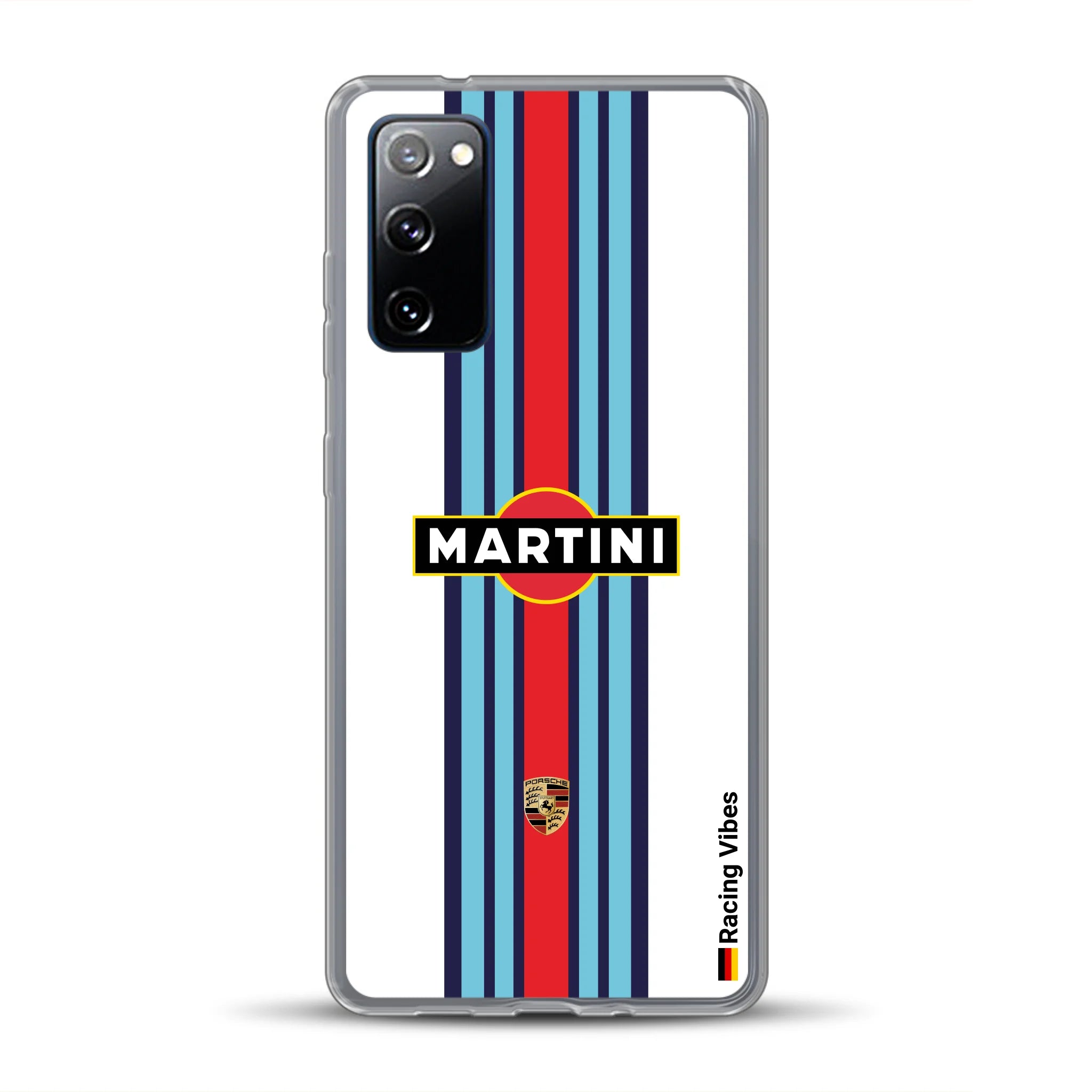 Martini Porsche Livery #1 - Individuelle Handyhülle für Samsung