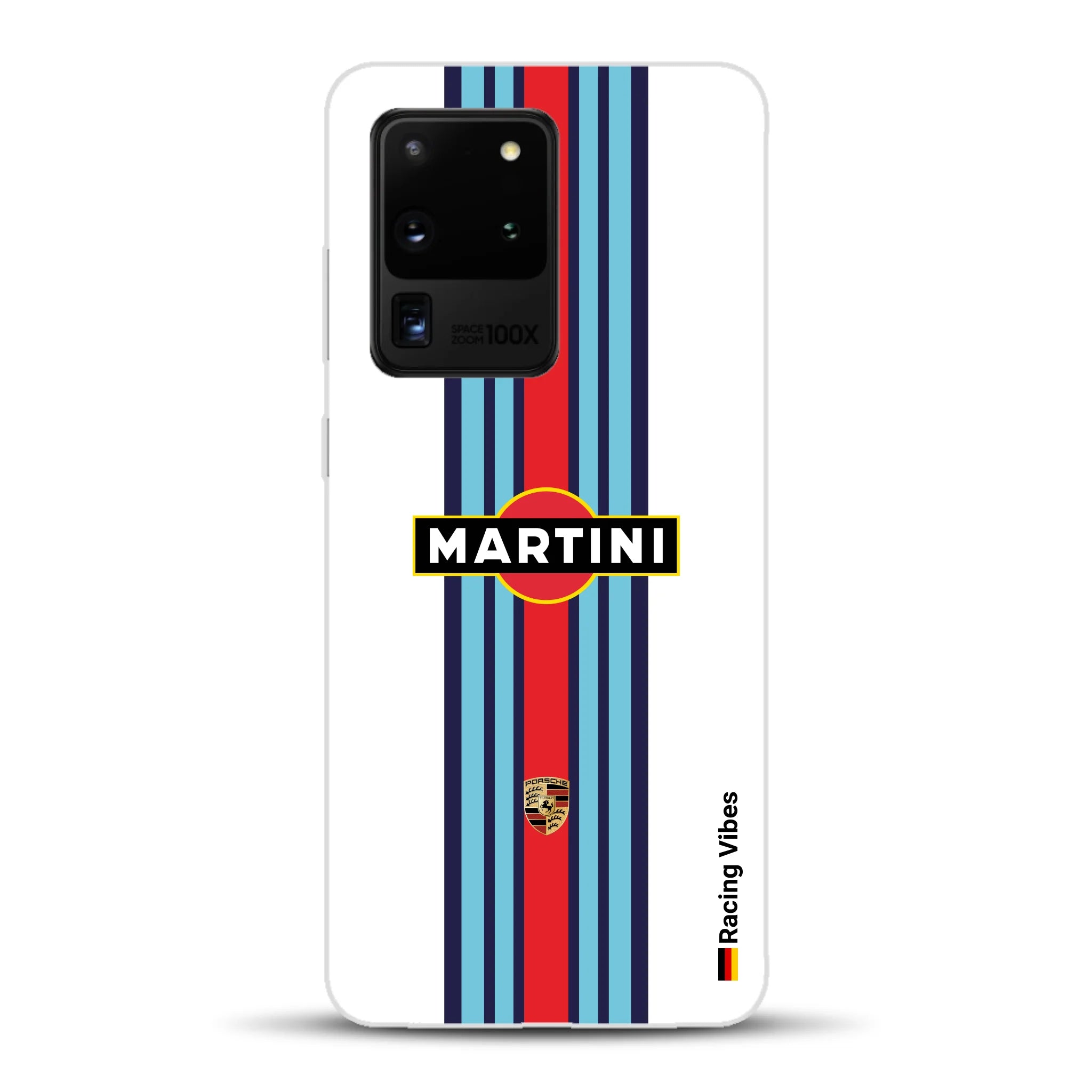 Martini Porsche Livery #1 - Individuelle Handyhülle für Samsung