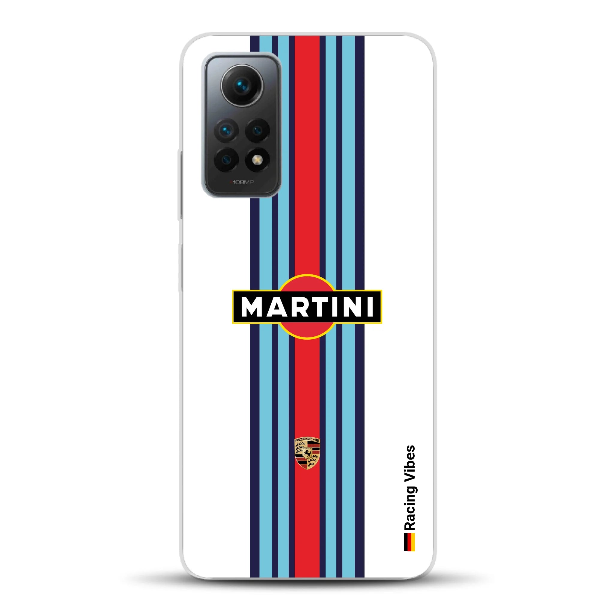 Martini Porsche Livery #1 - Custodia per cellulare personalizzata per Xiaomi
