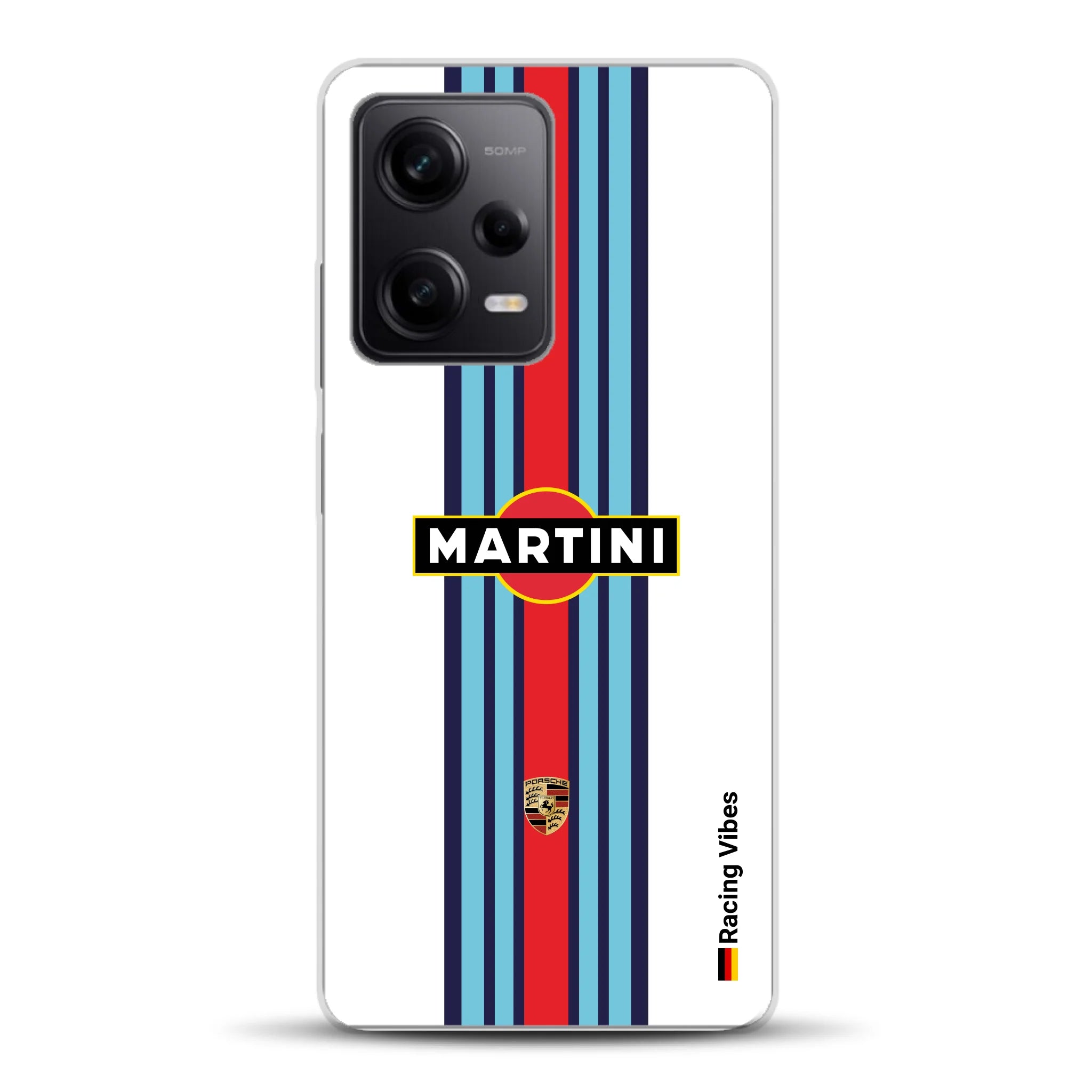 Martini Porsche Livery #1 - Custodia per cellulare personalizzata per Xiaomi