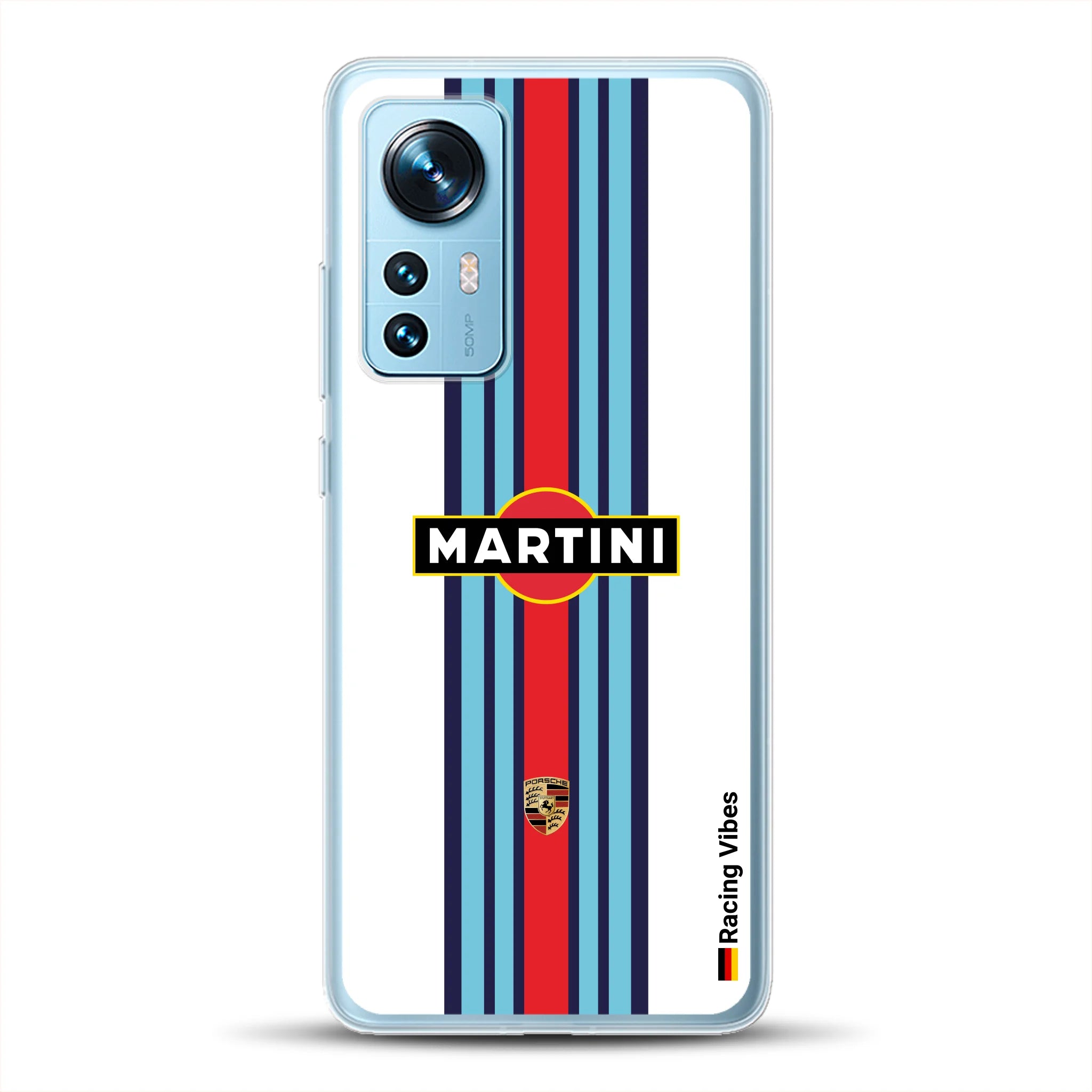 Martini Porsche Livery #1 - Custodia per cellulare personalizzata per Xiaomi
