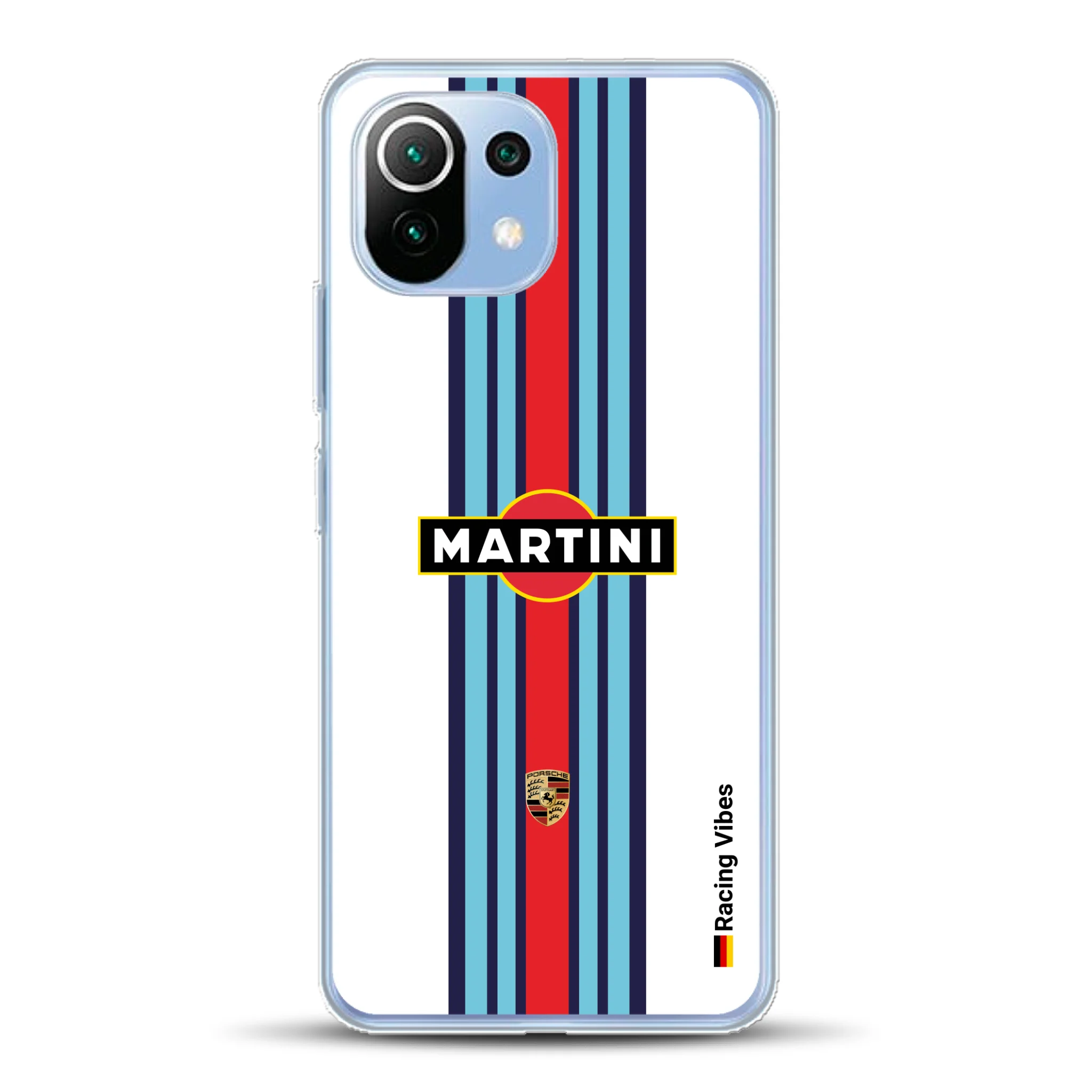 Martini Porsche Livery #1 - Custodia per cellulare personalizzata per Xiaomi
