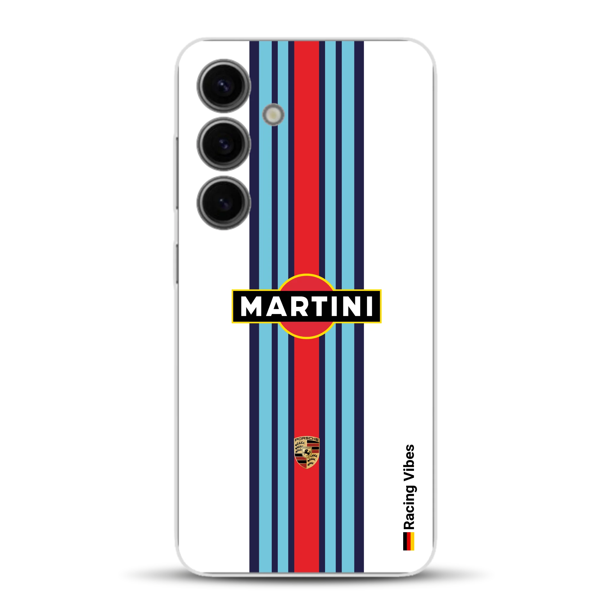 Martini Porsche Livery #1 - Individuelle Handyhülle für Samsung