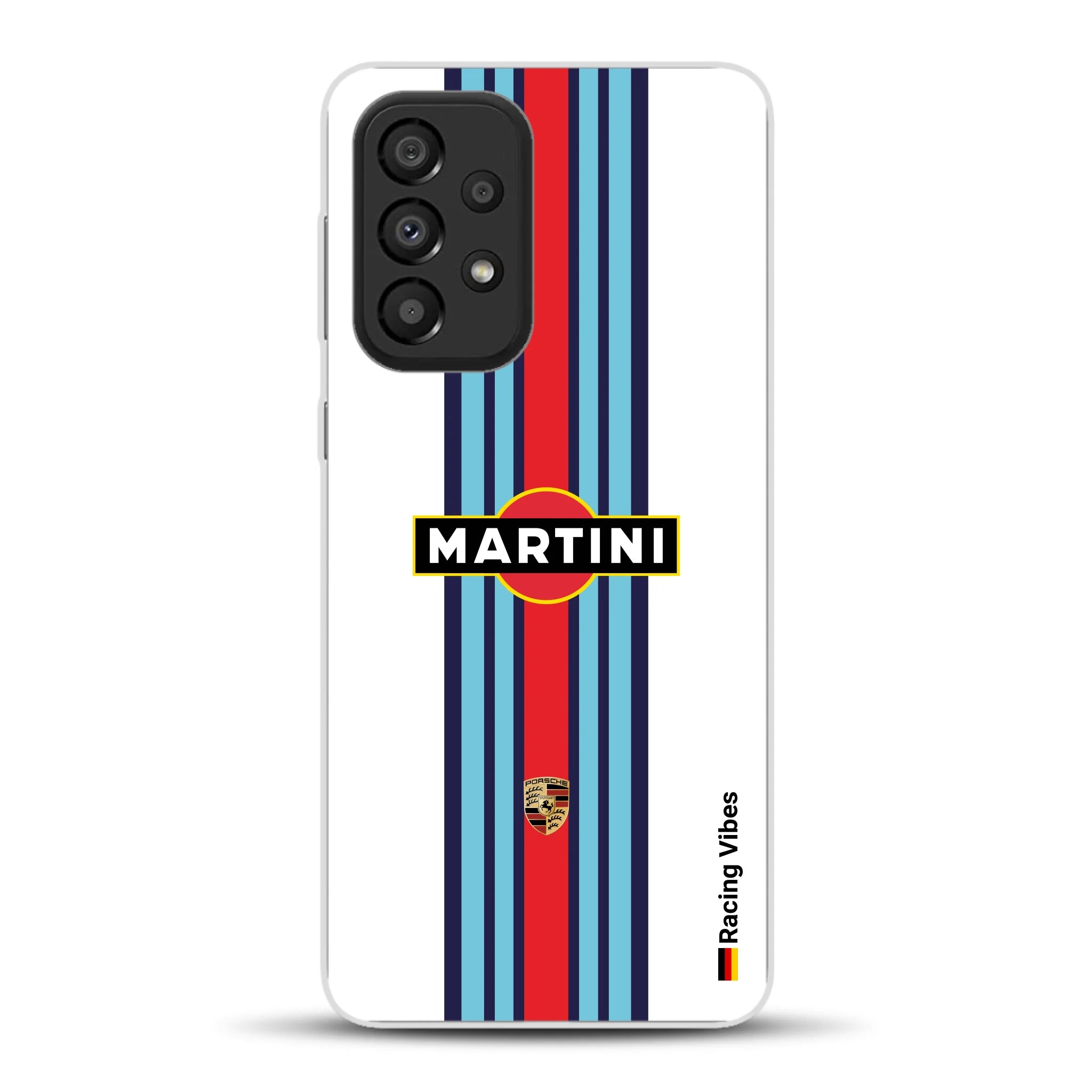 Martini Porsche Livery #1 - Individuelle Handyhülle für Samsung