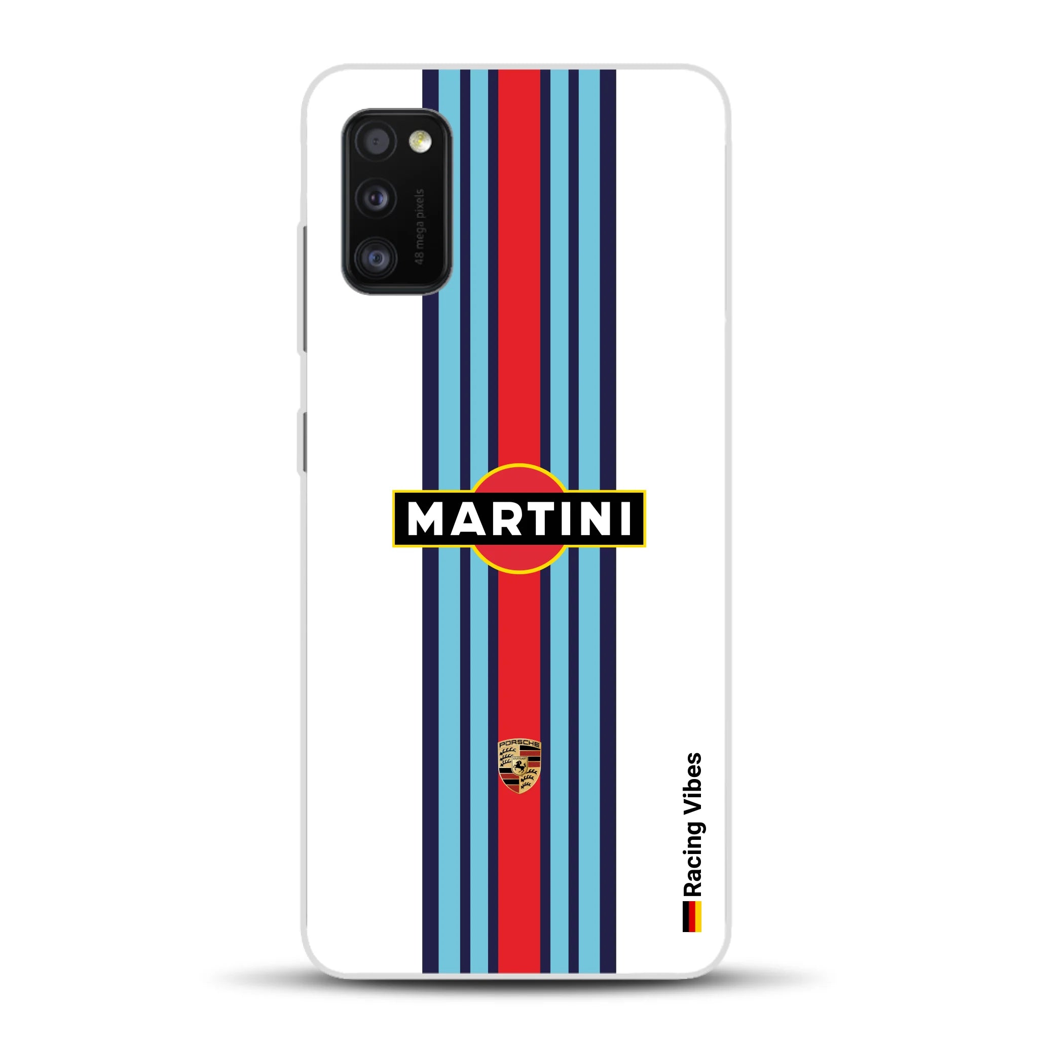 Martini Porsche Livery #1 - Individuelle Handyhülle für Samsung