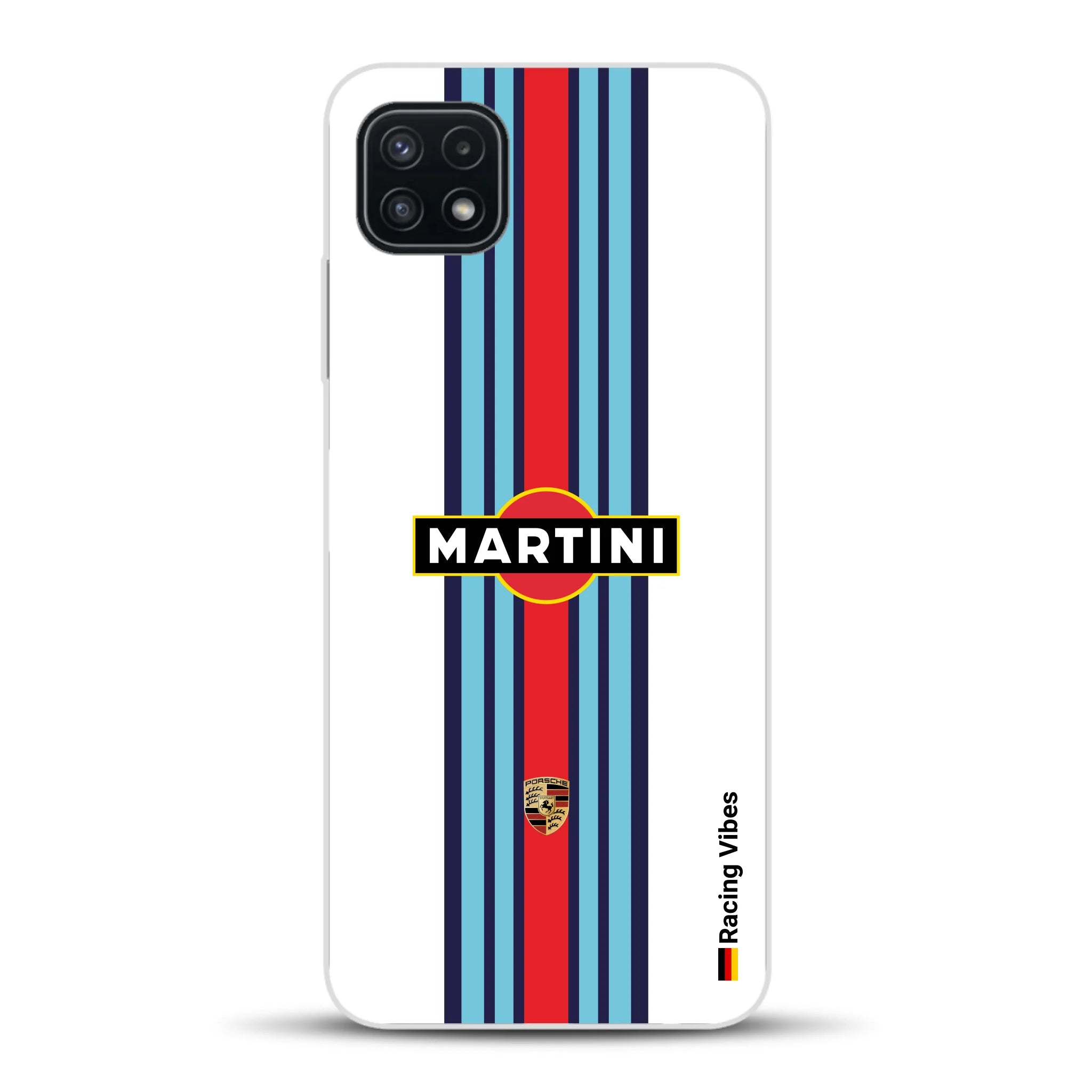 Martini Porsche Livery #1 - Individuelle Handyhülle für Samsung