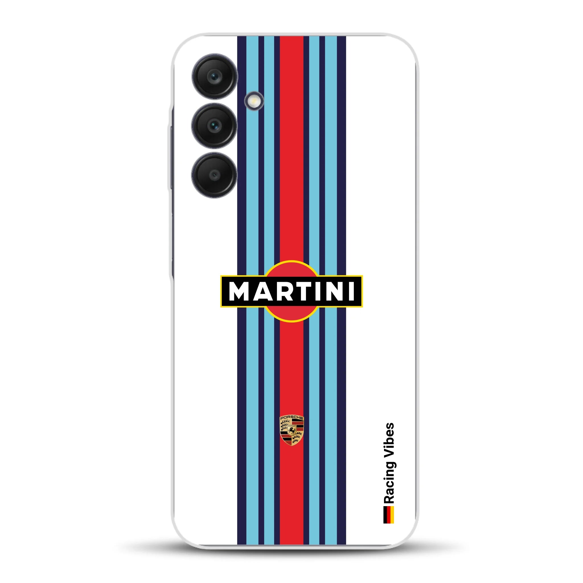 Martini Porsche Livery #1 - Individuelle Handyhülle für Samsung