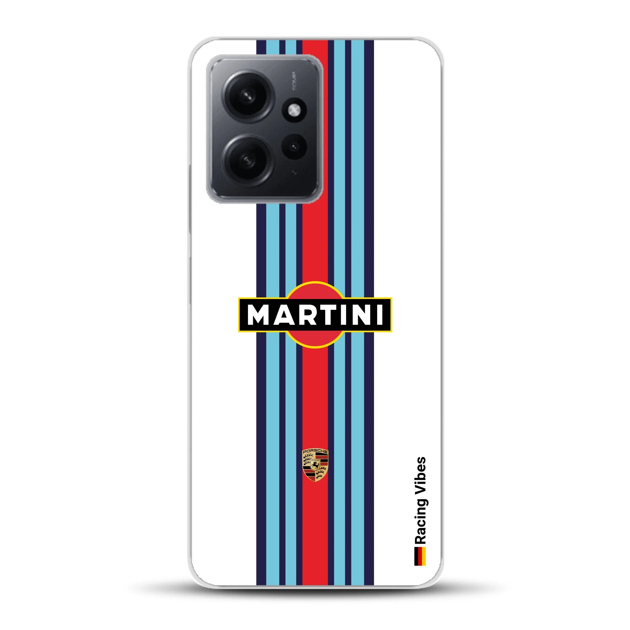 Martini Porsche Livery #1 - Custodia per cellulare personalizzata per Xiaomi