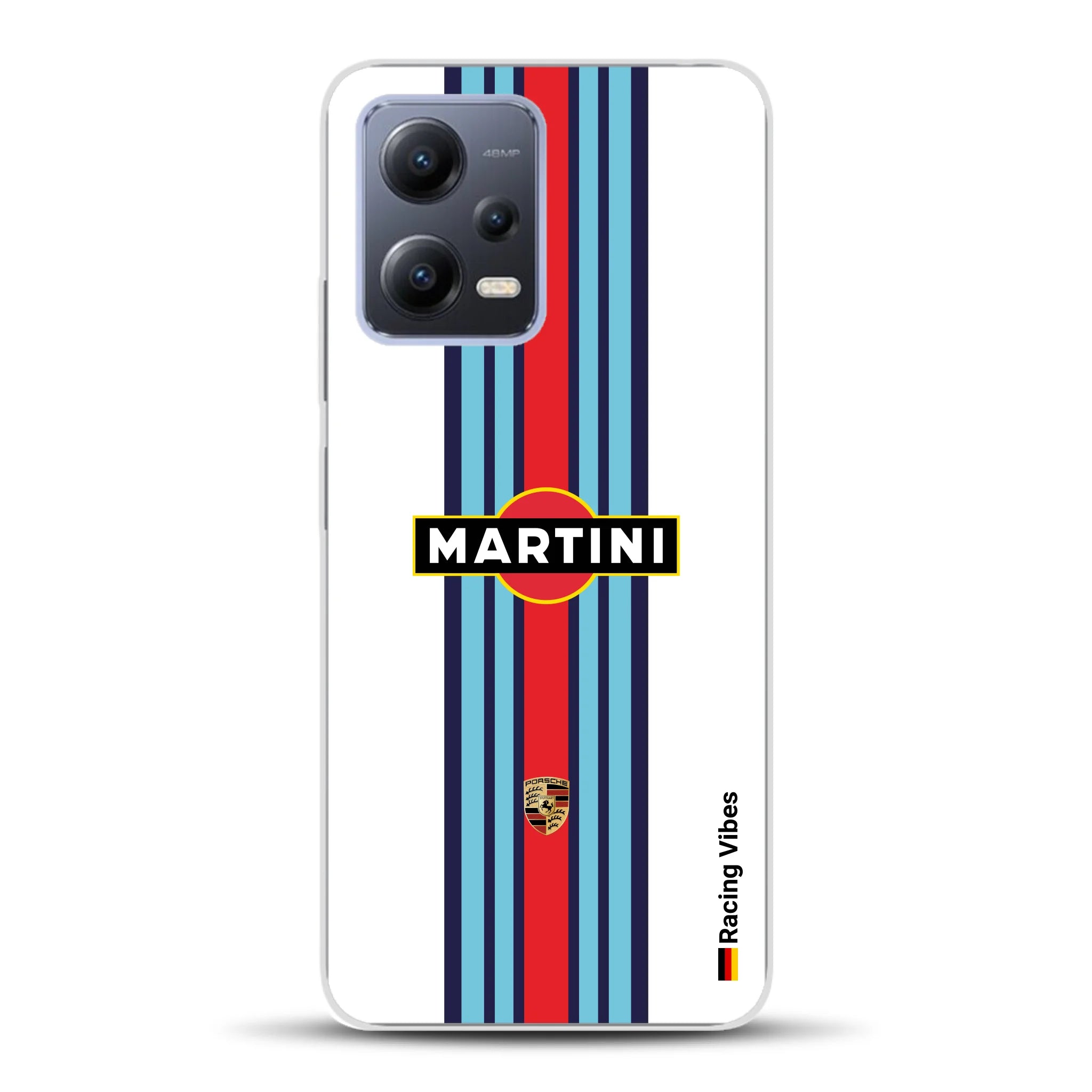 Martini Porsche Livery #1 - Custodia per cellulare personalizzata per Xiaomi