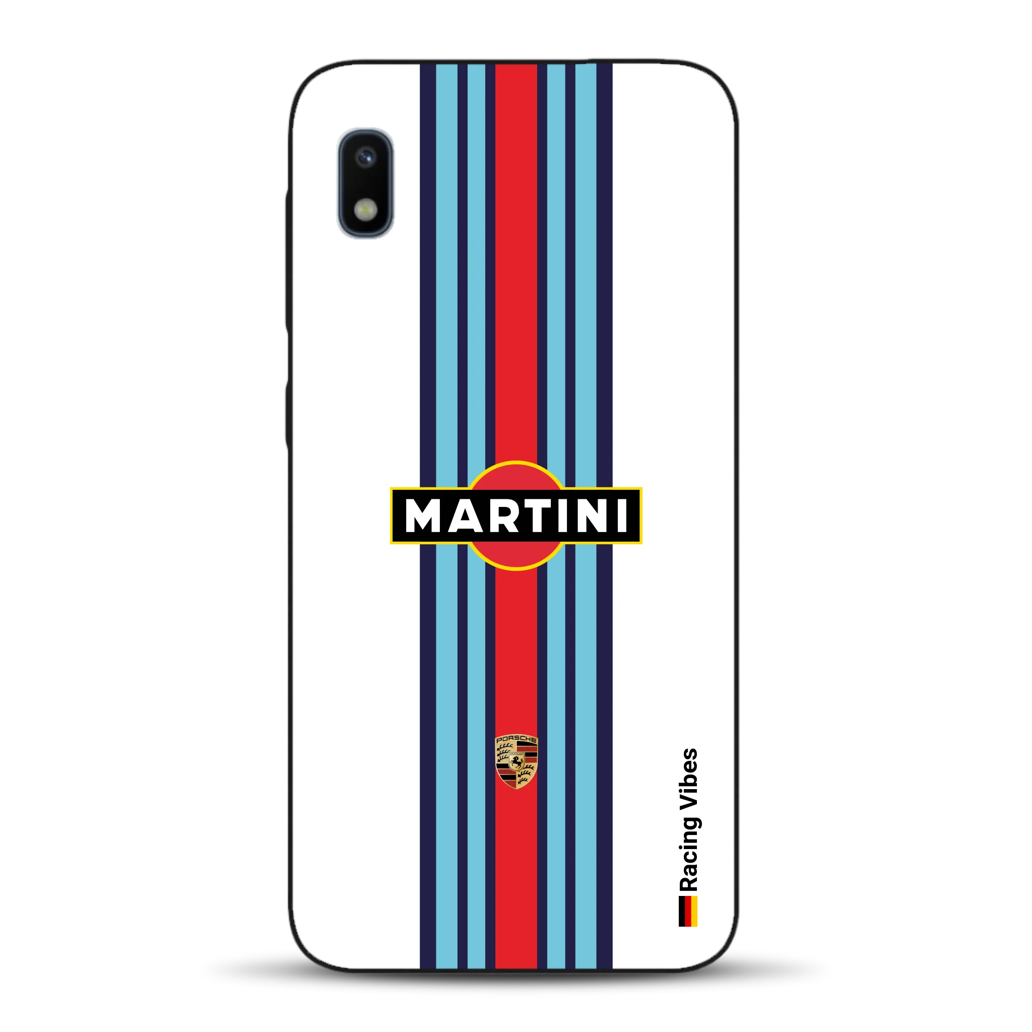 Martini Porsche Livery #1 - Individuelle Handyhülle für Samsung