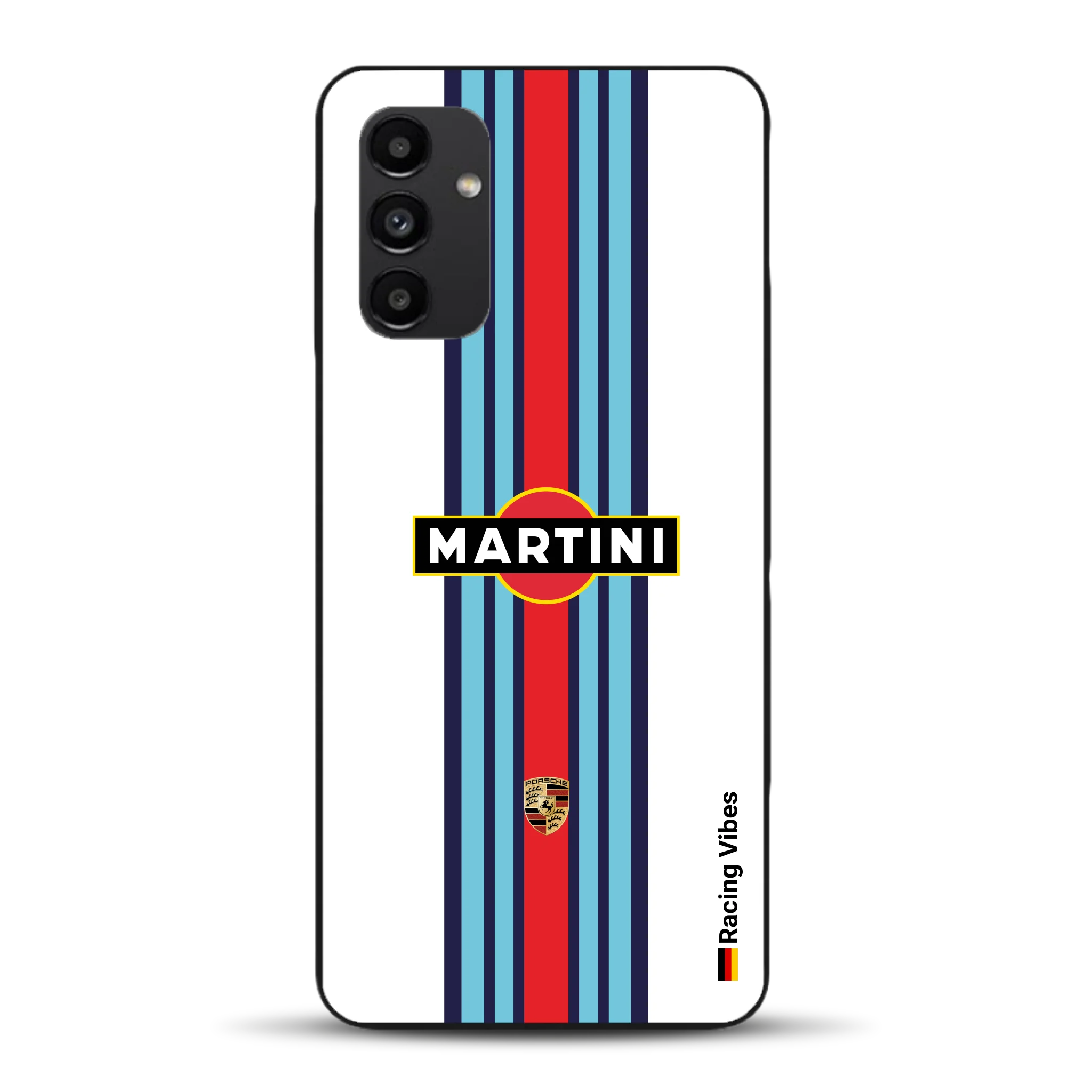 Martini Porsche Livery #1 - Individuelle Handyhülle für Samsung